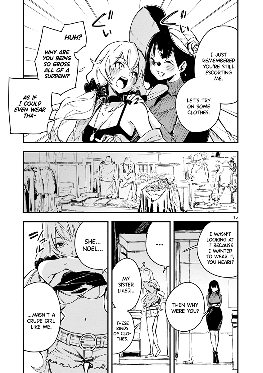 Gunbured x Sisters Chapter 8 page 16 - Chapter 8: Being a Rich Lady Doesn't Suit You