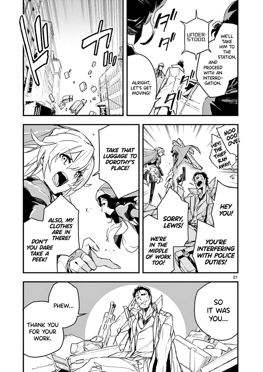Gunbured x Sisters Chapter 8 page 22 - Chapter 8: Being a Rich Lady Doesn't Suit You