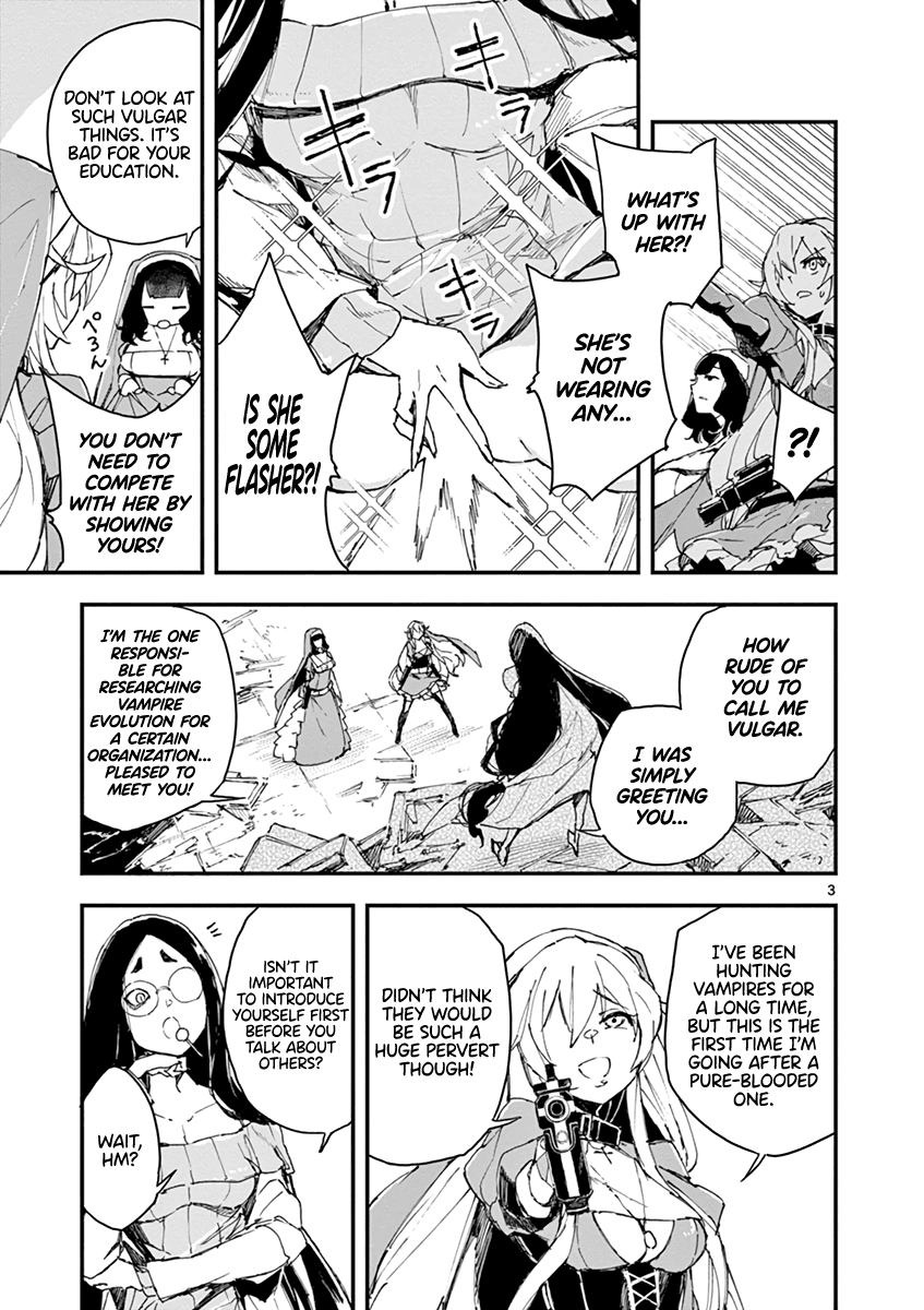 Gunbured x Sisters Chapter 9 page 4 - Chapter 9: Let The Grand Experiment Begin