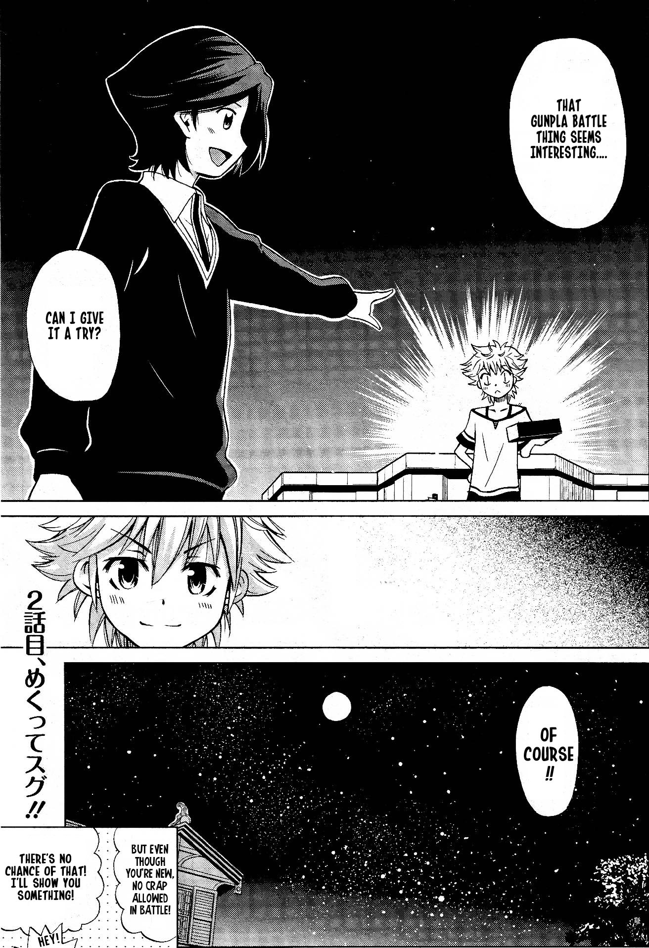 Gundam Build Fighters A Chapter 1 page 28 - Chapter 1: Tatsuya & Tooru