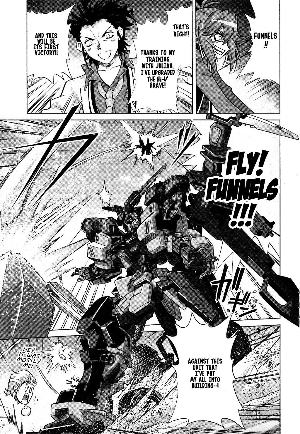 Gundam Build Fighters A Chapter 11 page 25 - Chapter 11: Command Astray