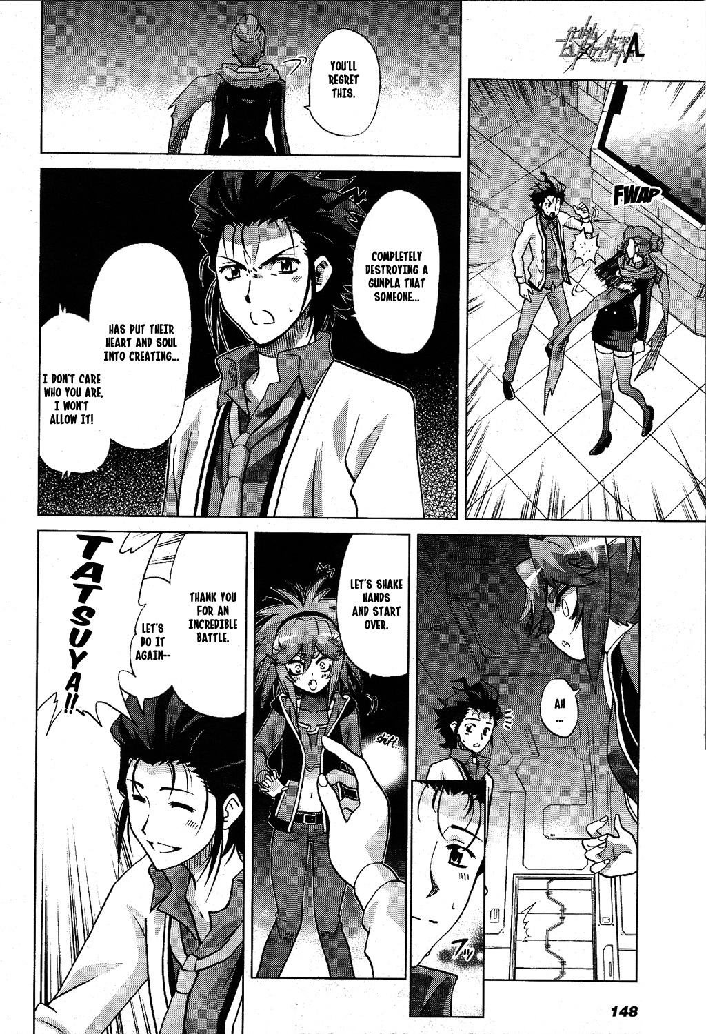 Gundam Build Fighters A Chapter 11 page 4 - Chapter 11: Command Astray
