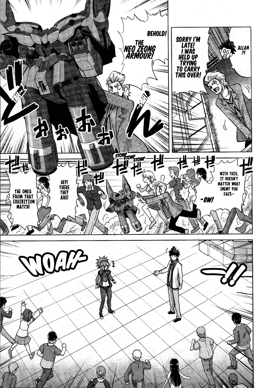 Gundam Build Fighters A Chapter 11 page 5 - Chapter 11: Command Astray