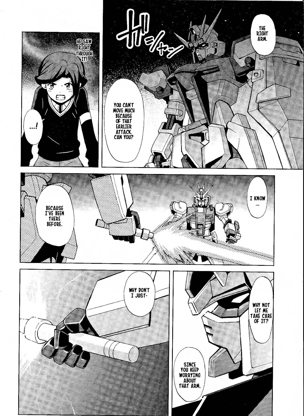 Gundam Build Fighters A Chapter 2 page 16 - Chapter 2: v Gundam & Strike