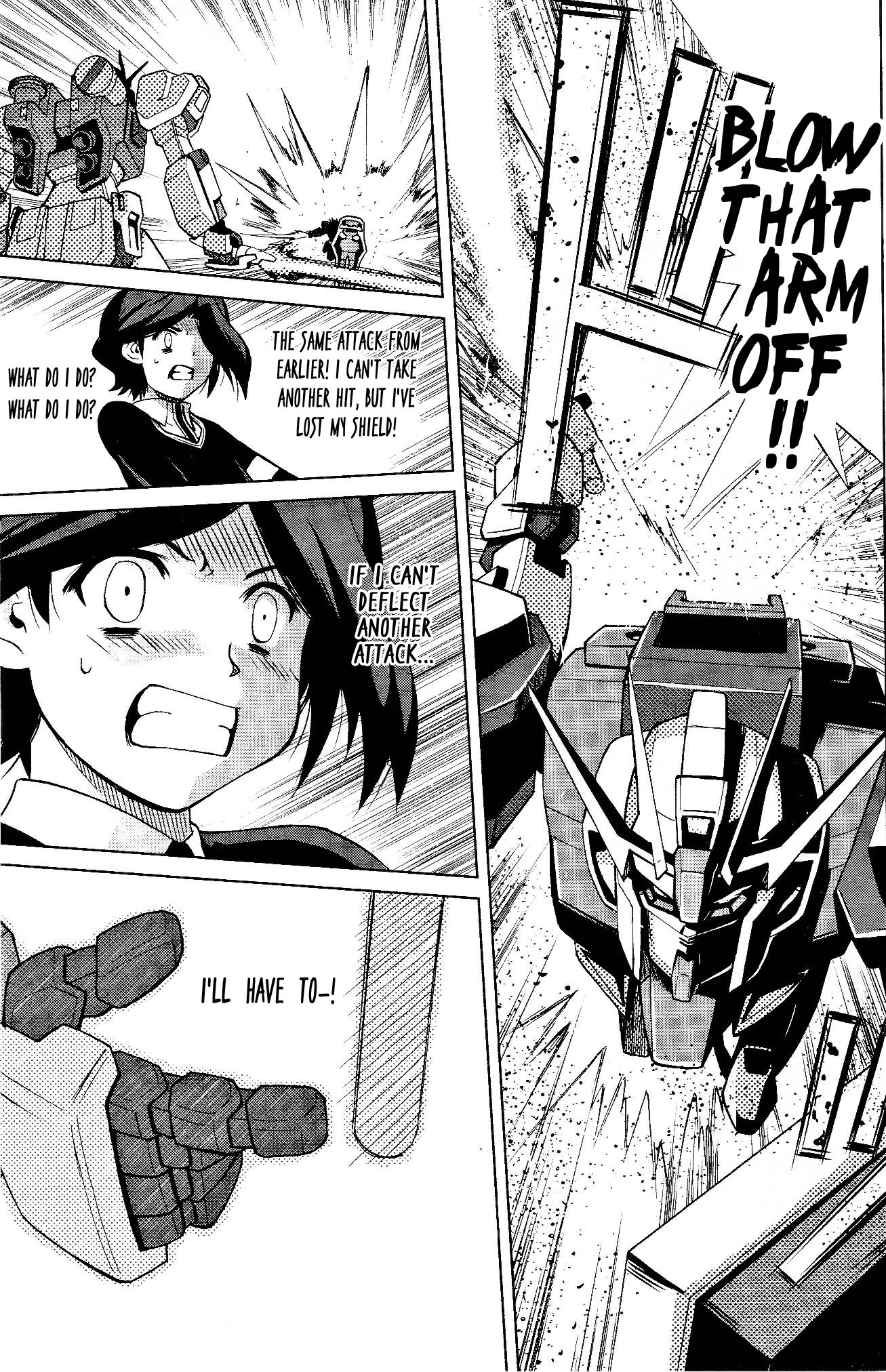 Gundam Build Fighters A Chapter 2 page 17 - Chapter 2: v Gundam & Strike