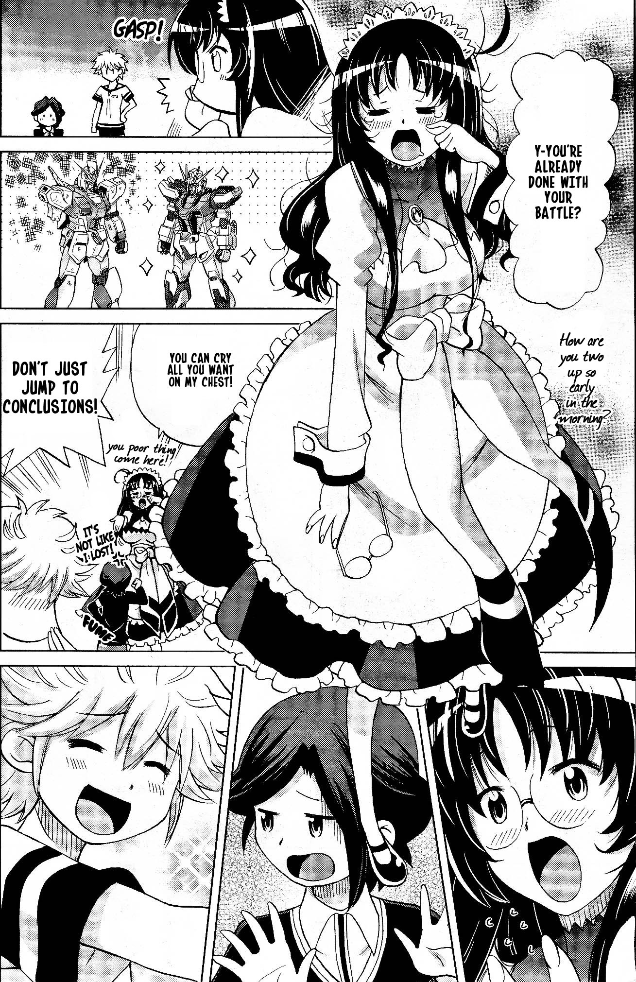 Gundam Build Fighters A Chapter 2 page 25 - Chapter 2: v Gundam & Strike