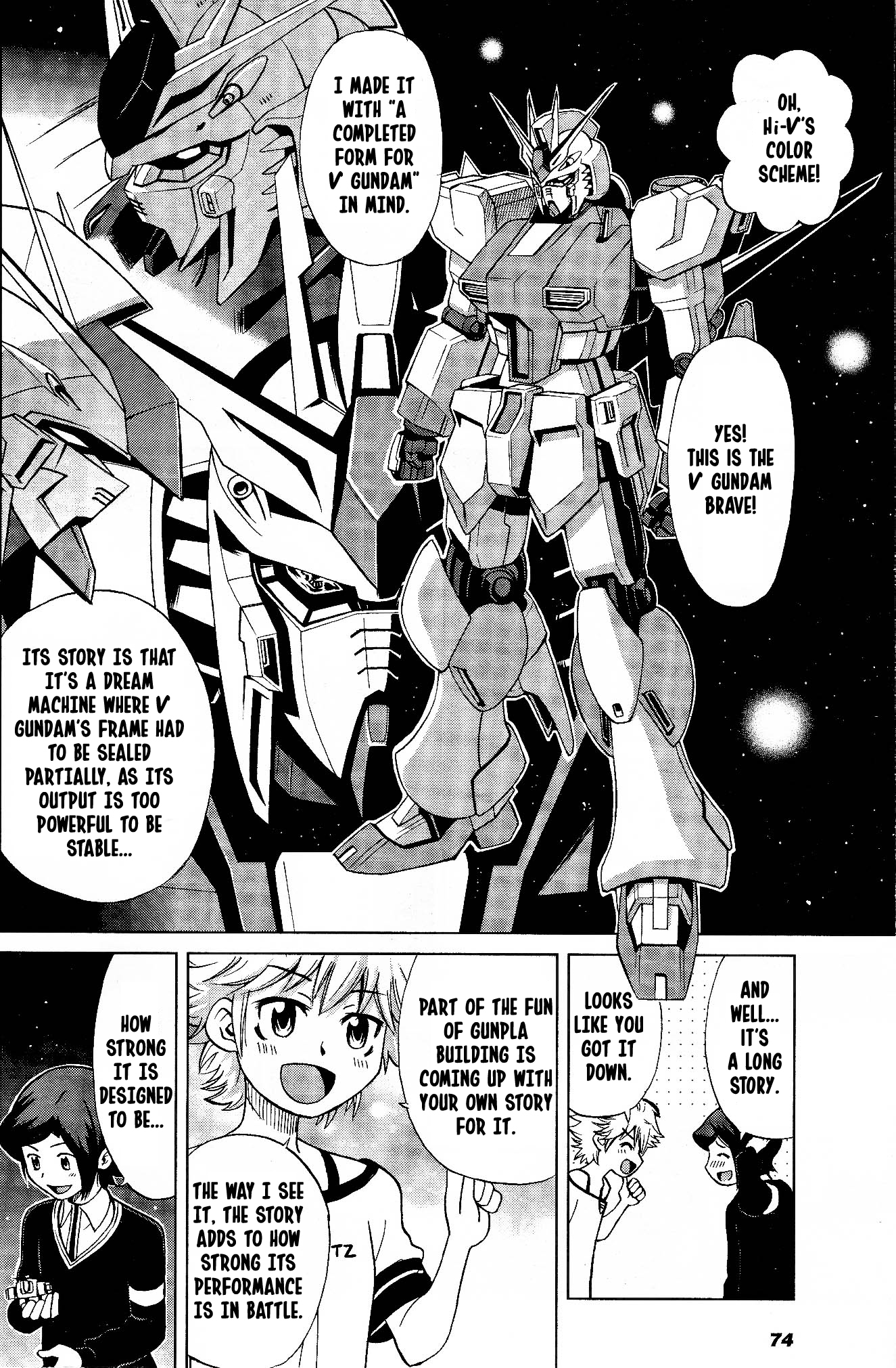 Gundam Build Fighters A Chapter 2 page 4 - Chapter 2: v Gundam & Strike