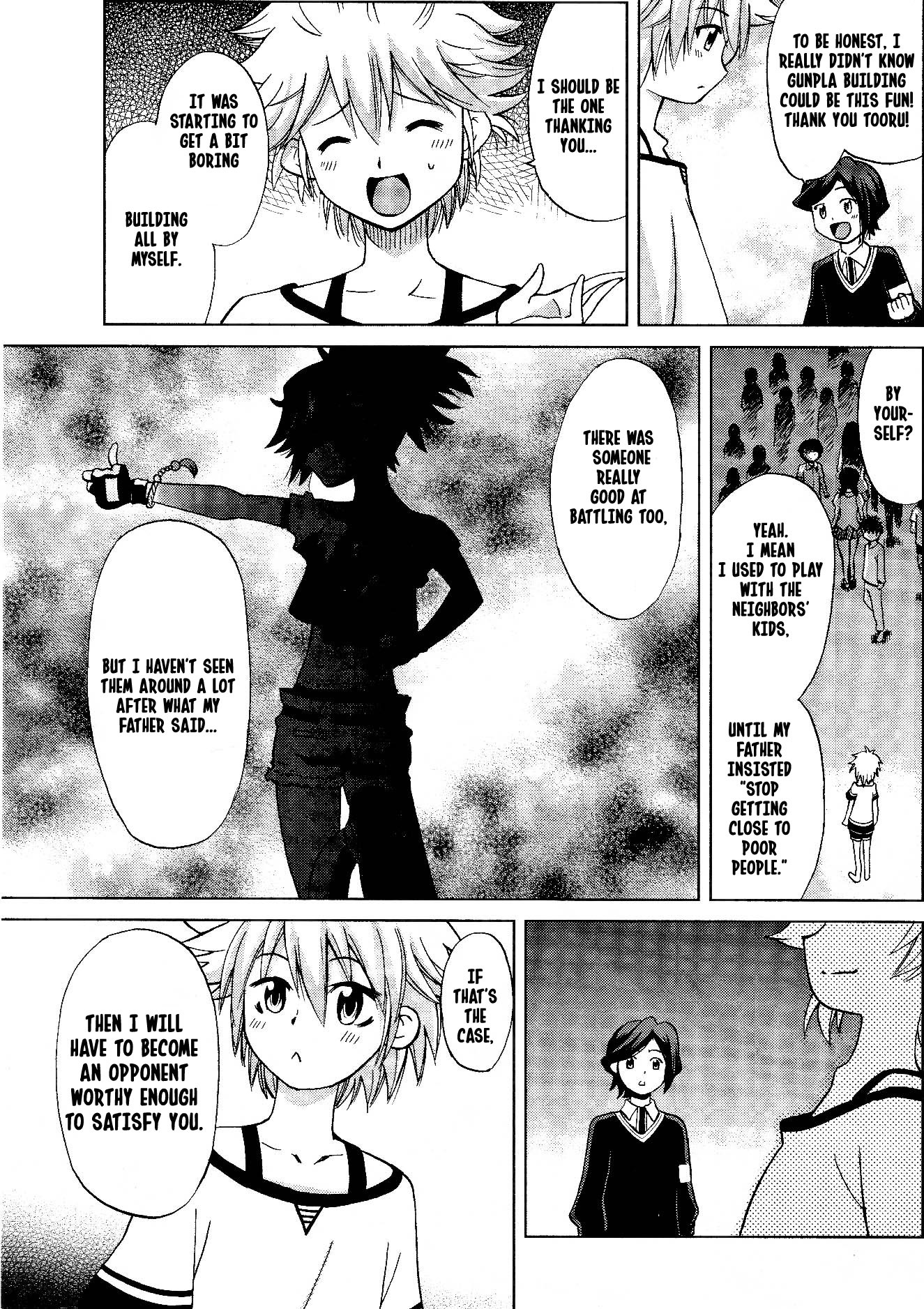 Gundam Build Fighters A Chapter 2 page 5 - Chapter 2: v Gundam & Strike