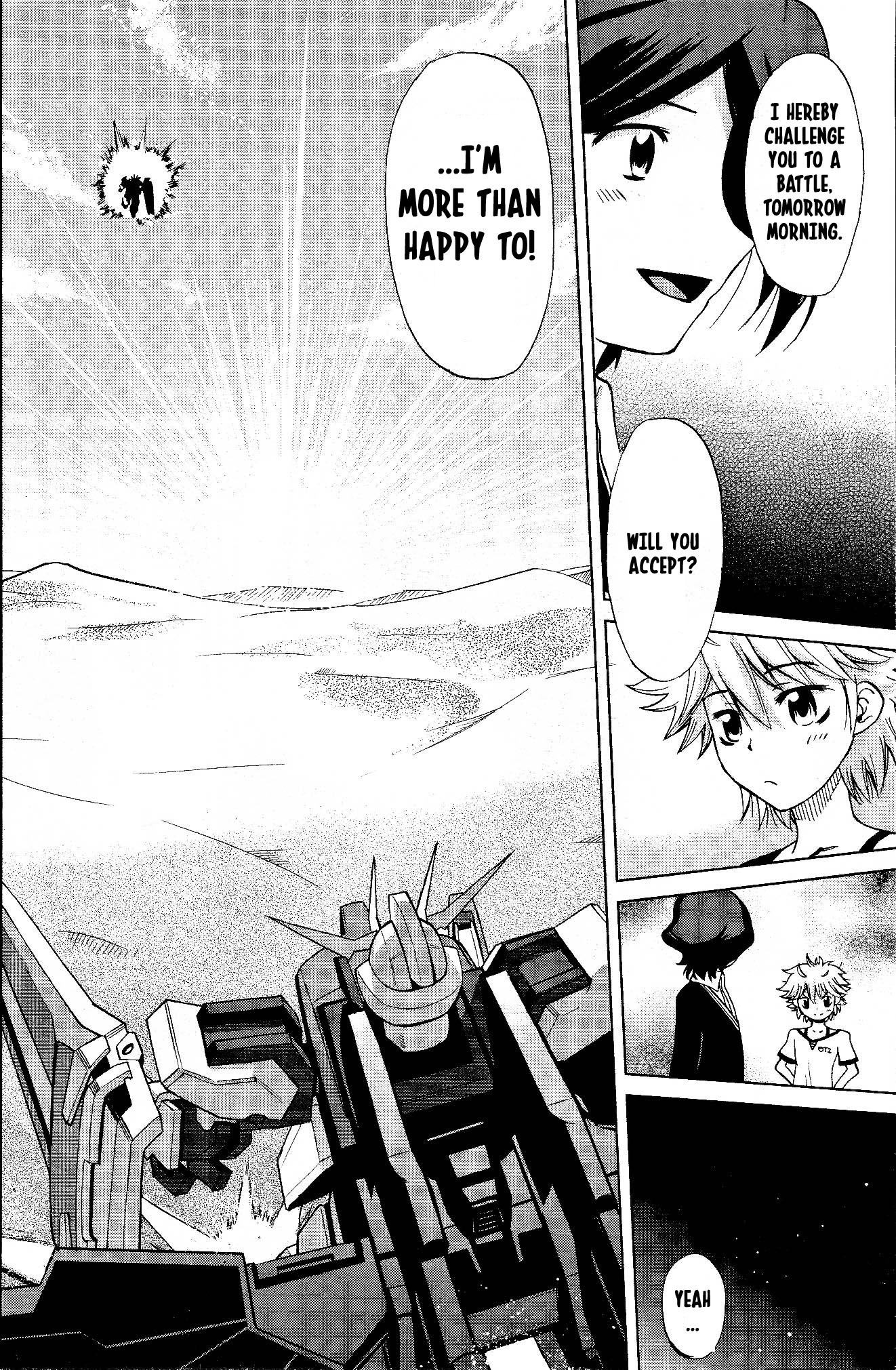 Gundam Build Fighters A Chapter 2 page 6 - Chapter 2: v Gundam & Strike