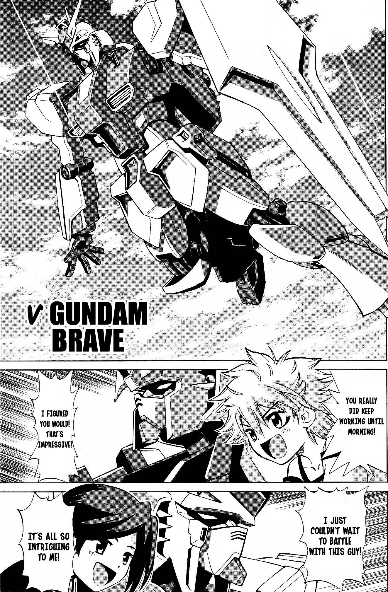 Gundam Build Fighters A Chapter 2 page 7 - Chapter 2: v Gundam & Strike