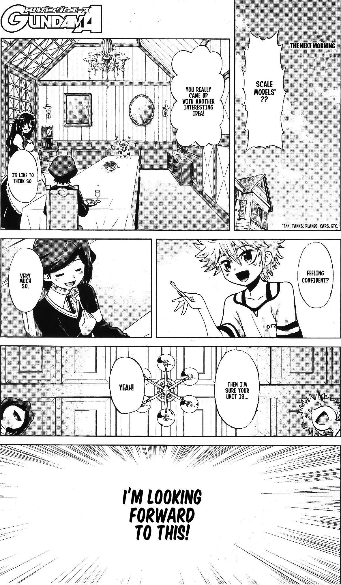 Gundam Build Fighters A Chapter 3 page 14 - Chapter 3: Mercury Rev