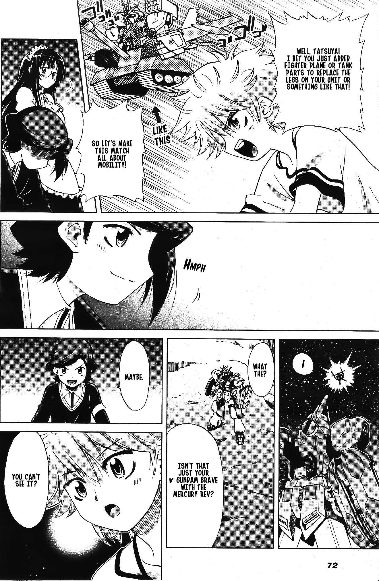 Gundam Build Fighters A Chapter 3 page 17 - Chapter 3: Mercury Rev