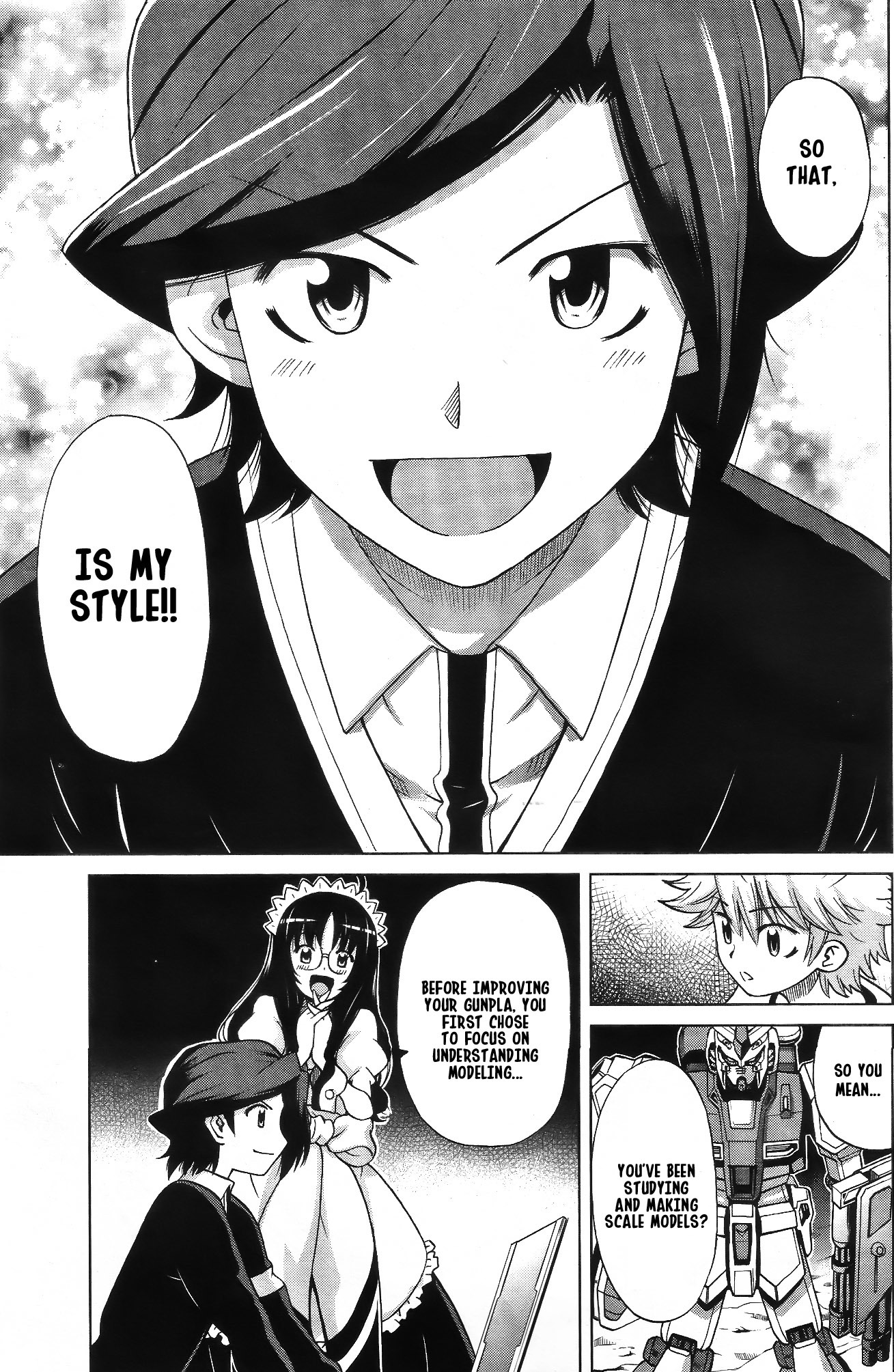 Gundam Build Fighters A Chapter 3 page 20 - Chapter 3: Mercury Rev