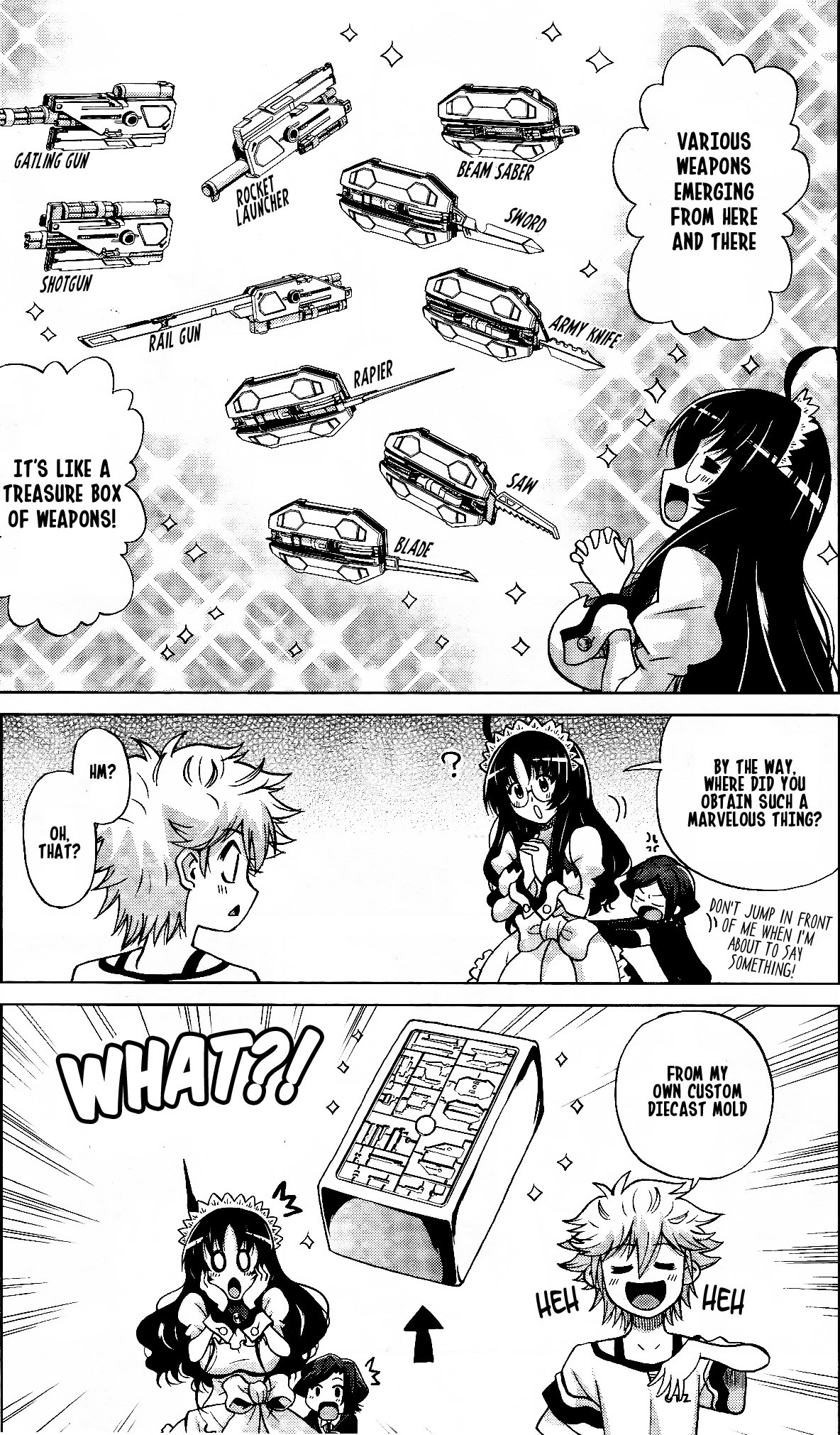 Gundam Build Fighters A Chapter 3 page 4 - Chapter 3: Mercury Rev