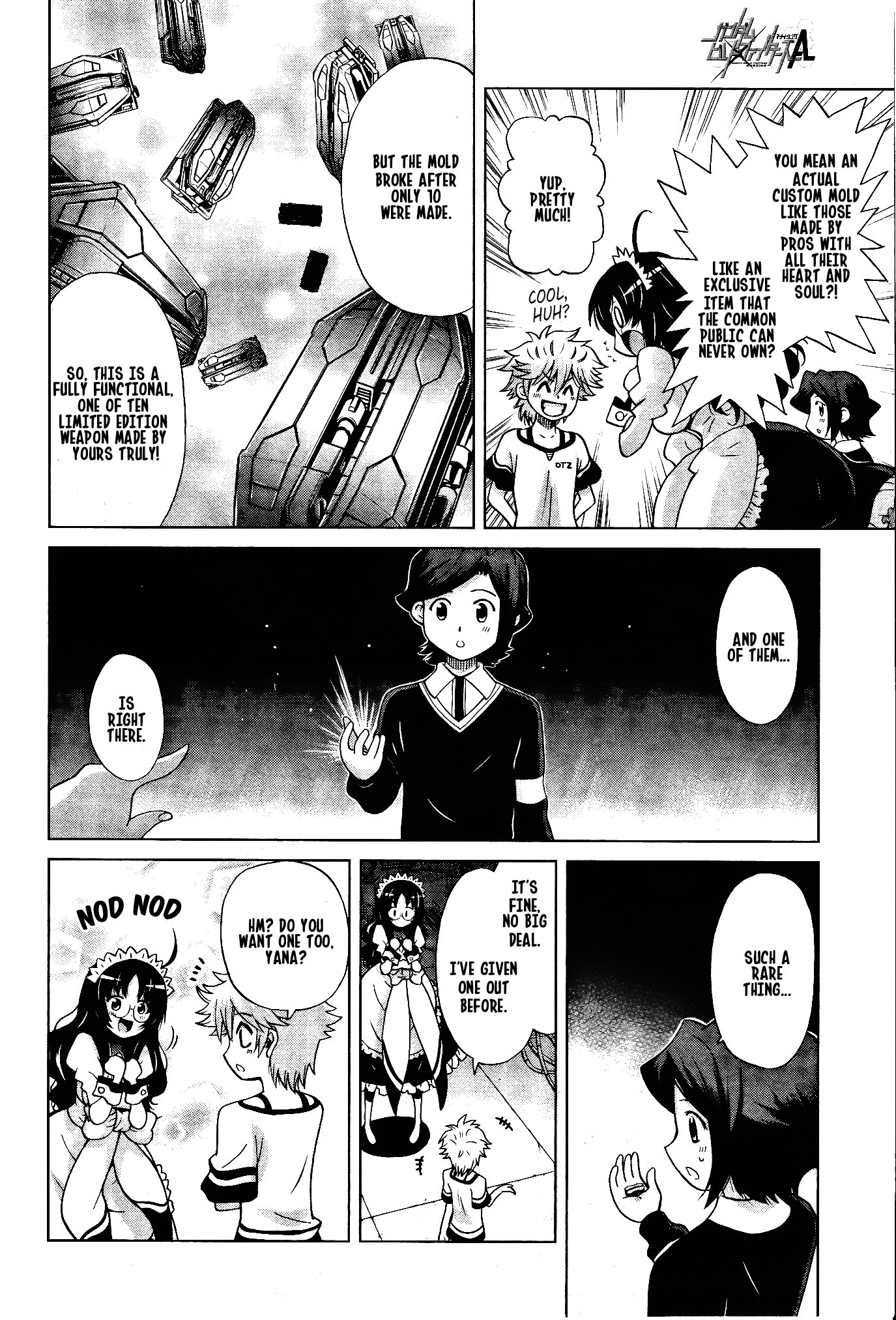 Gundam Build Fighters A Chapter 3 page 5 - Chapter 3: Mercury Rev