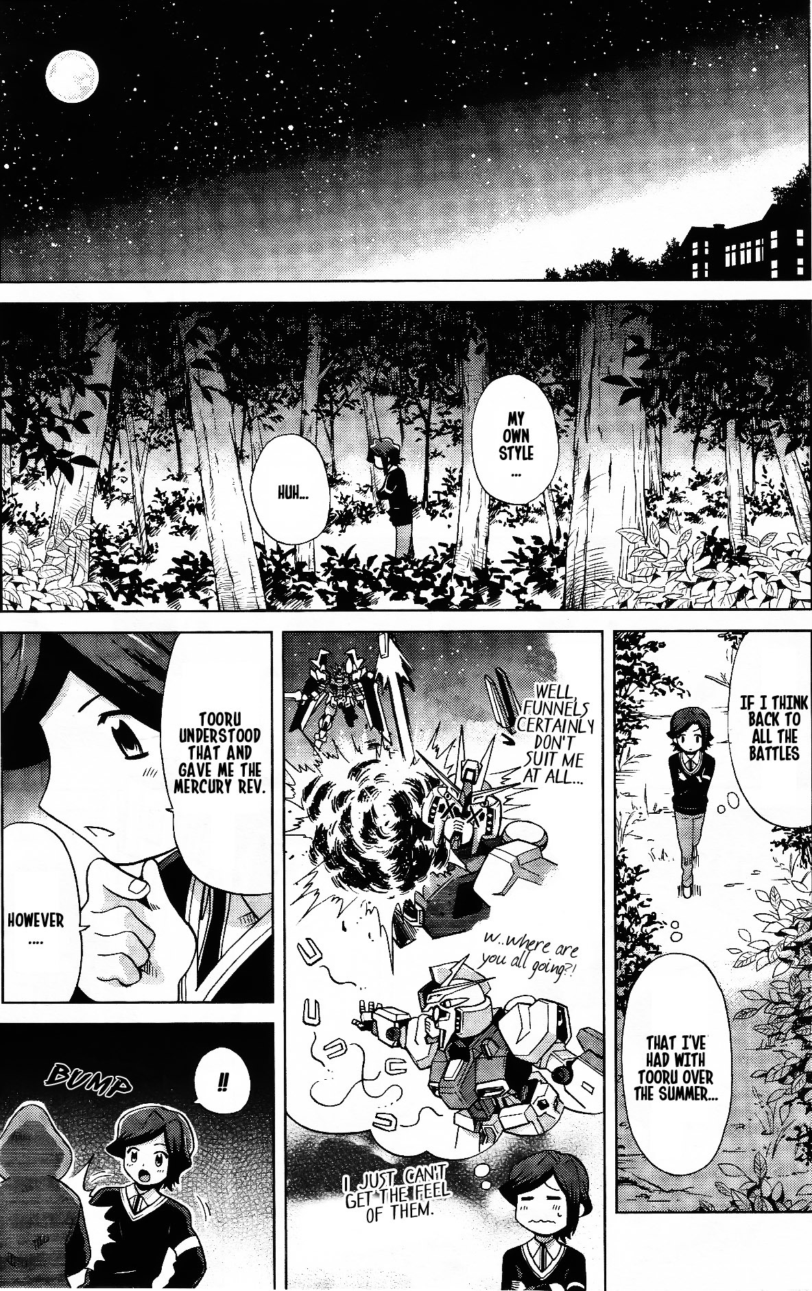 Gundam Build Fighters A Chapter 3 page 8 - Chapter 3: Mercury Rev