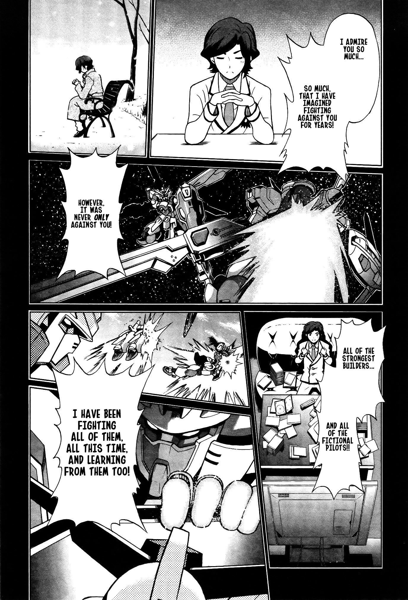 Gundam Build Fighters A Chapter 6 page 13 - Chapter 6: Rage on, Gunpla!