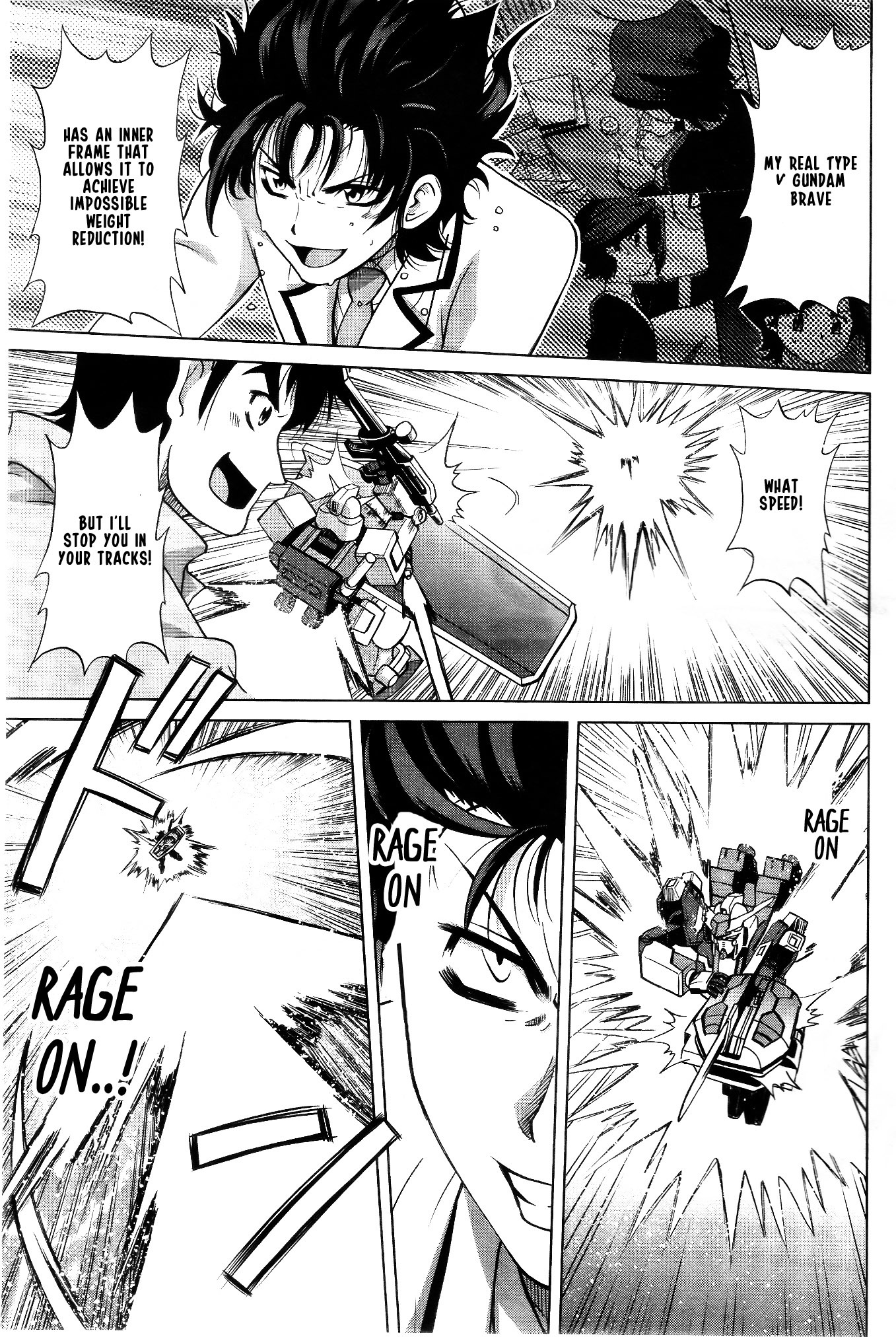 Gundam Build Fighters A Chapter 6 page 23 - Chapter 6: Rage on, Gunpla!