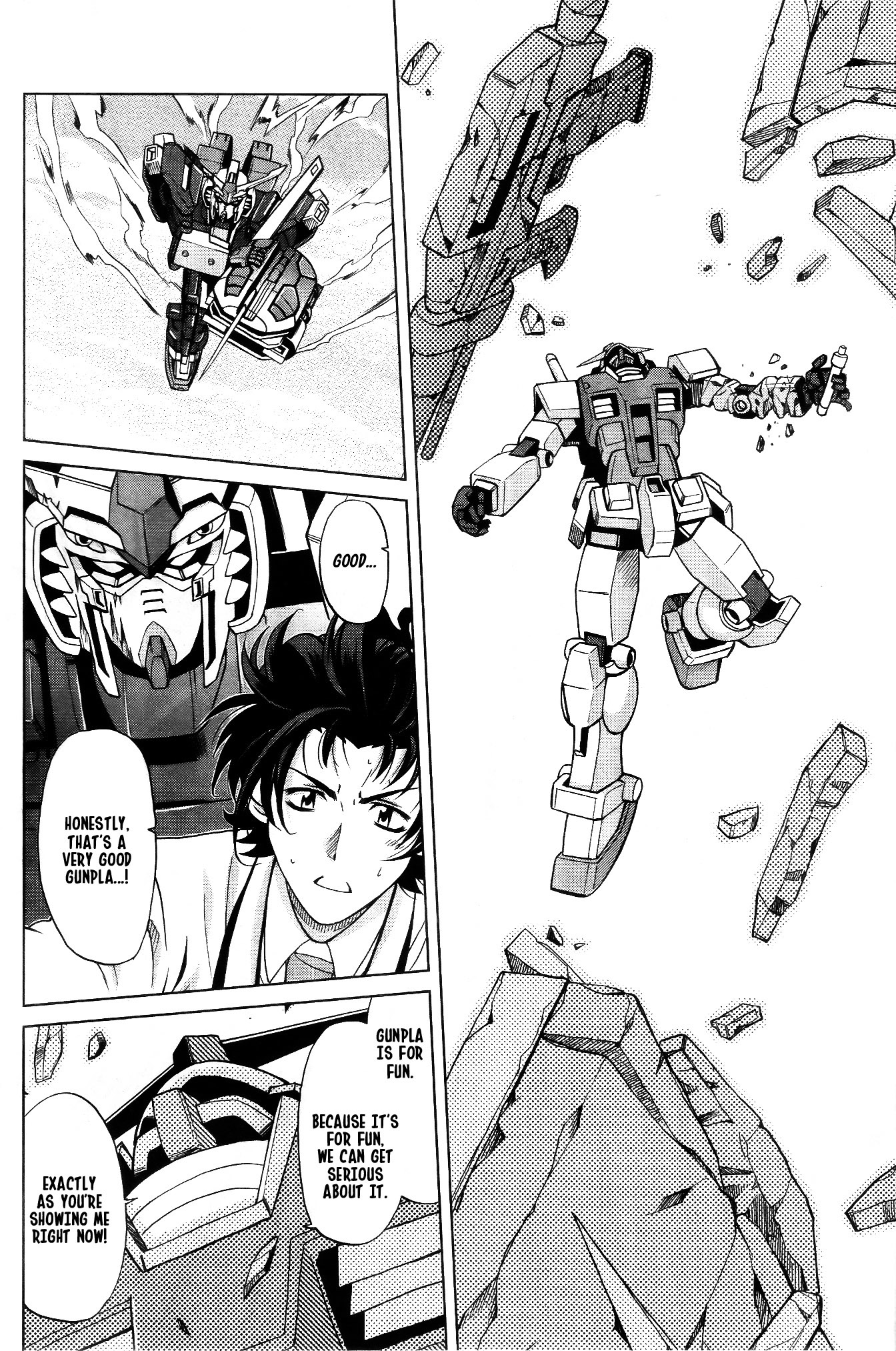 Gundam Build Fighters A Chapter 6 page 25 - Chapter 6: Rage on, Gunpla!