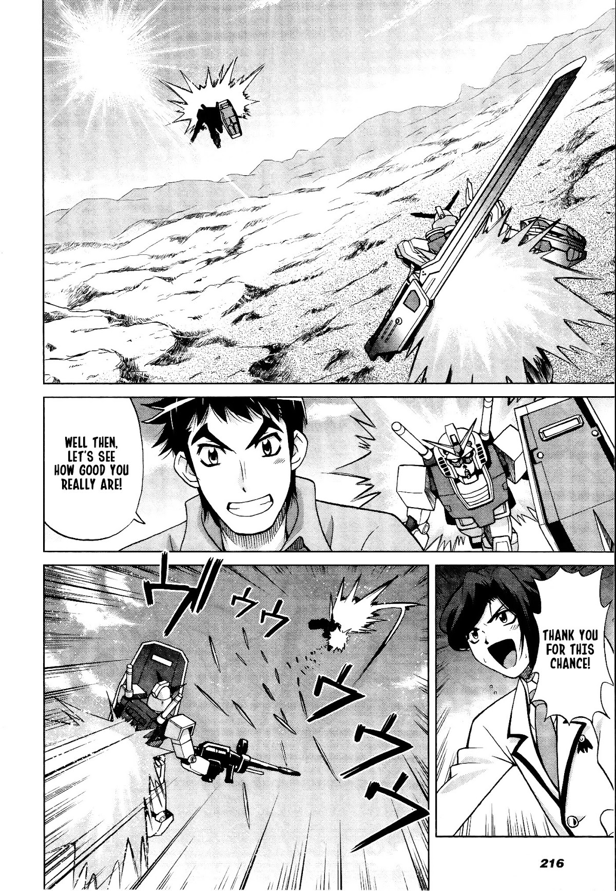 Gundam Build Fighters A Chapter 6 page 8 - Chapter 6: Rage on, Gunpla!