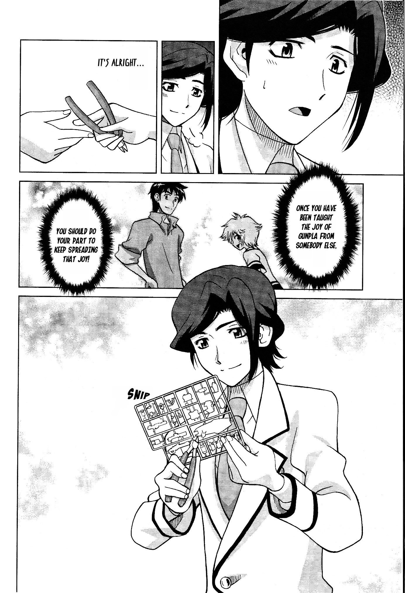 Gundam Build Fighters A Chapter 7 page 6 - Chapter 7: To the Gunpla Academy