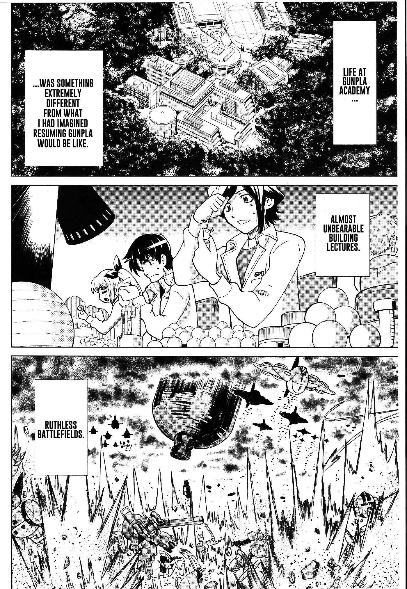 Gundam Build Fighters A Chapter 8 page 11 - Chapter 8: Tooru's Shadow