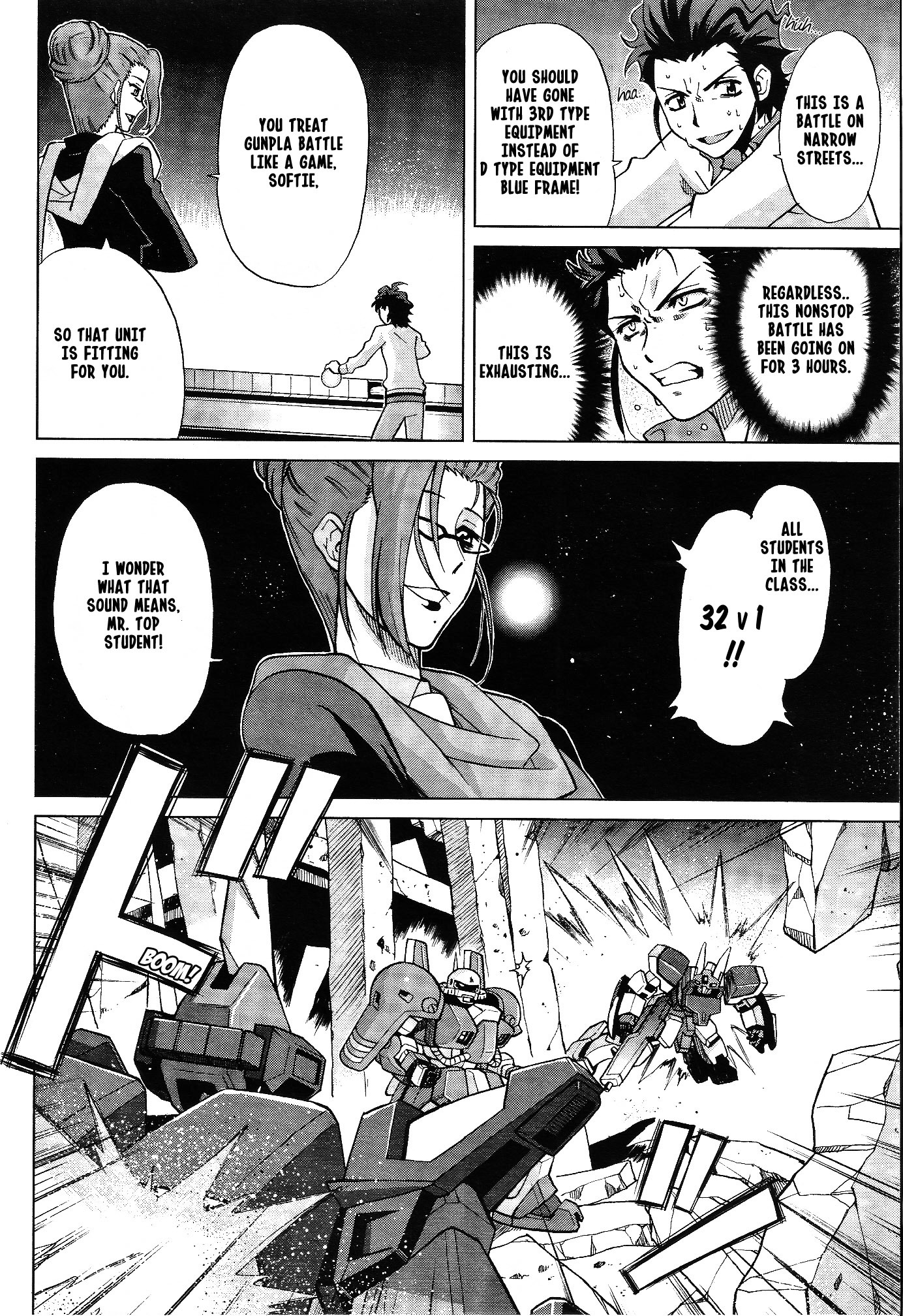 Gundam Build Fighters A Chapter 8 page 17 - Chapter 8: Tooru's Shadow