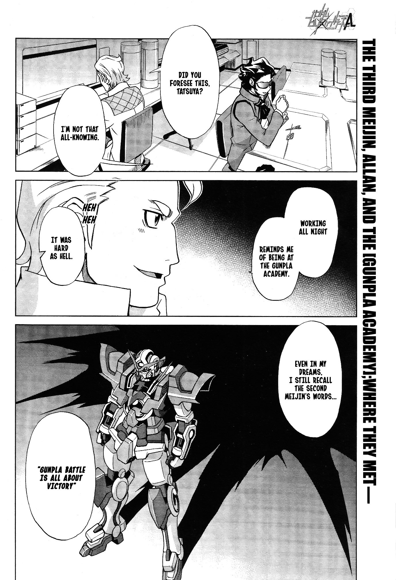 Gundam Build Fighters A Chapter 8 page 2 - Chapter 8: Tooru's Shadow