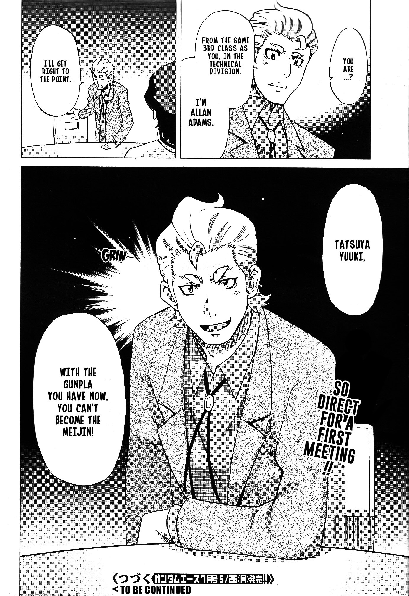 Gundam Build Fighters A Chapter 8 page 35 - Chapter 8: Tooru's Shadow