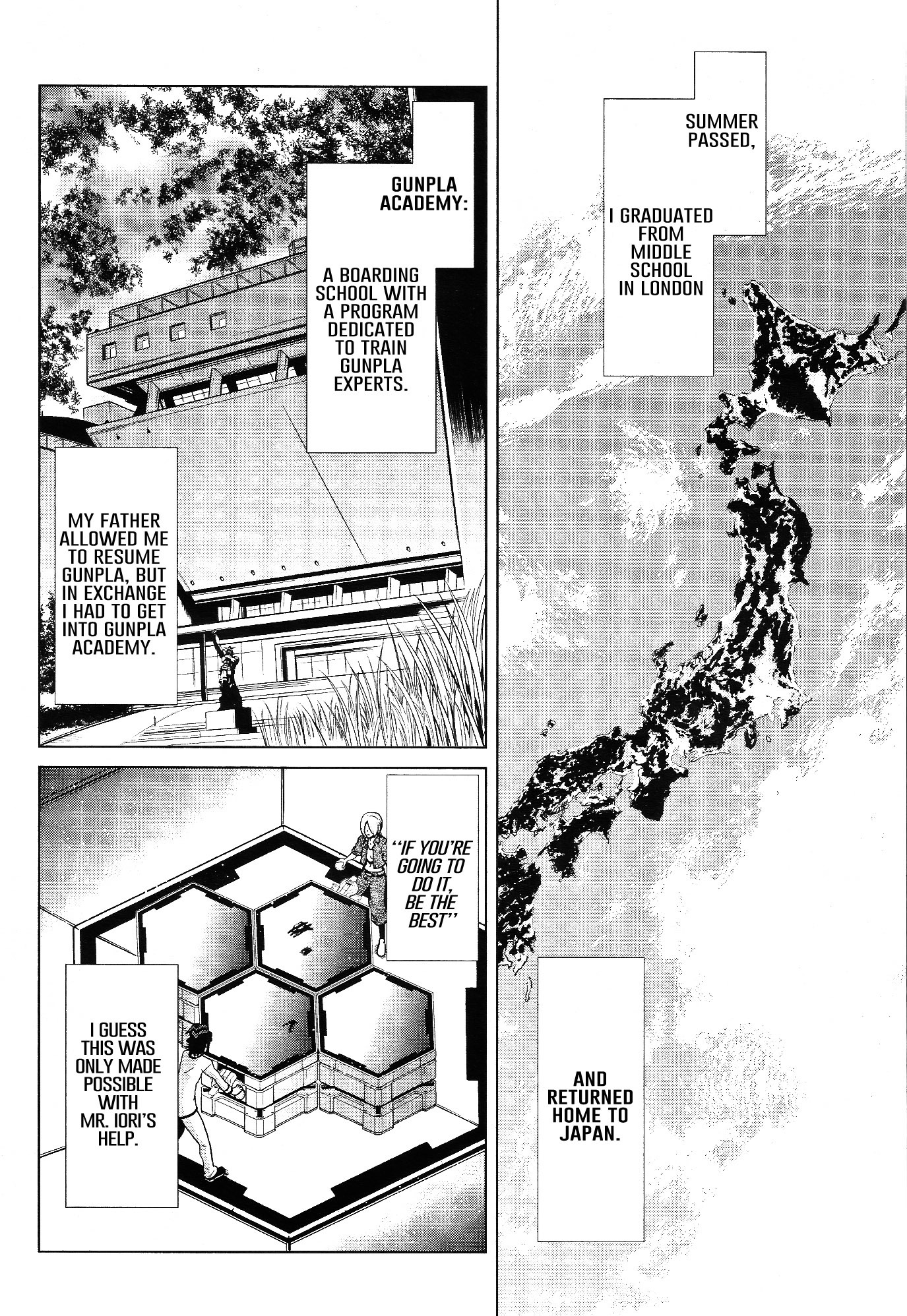 Gundam Build Fighters A Chapter 8 page 5 - Chapter 8: Tooru's Shadow