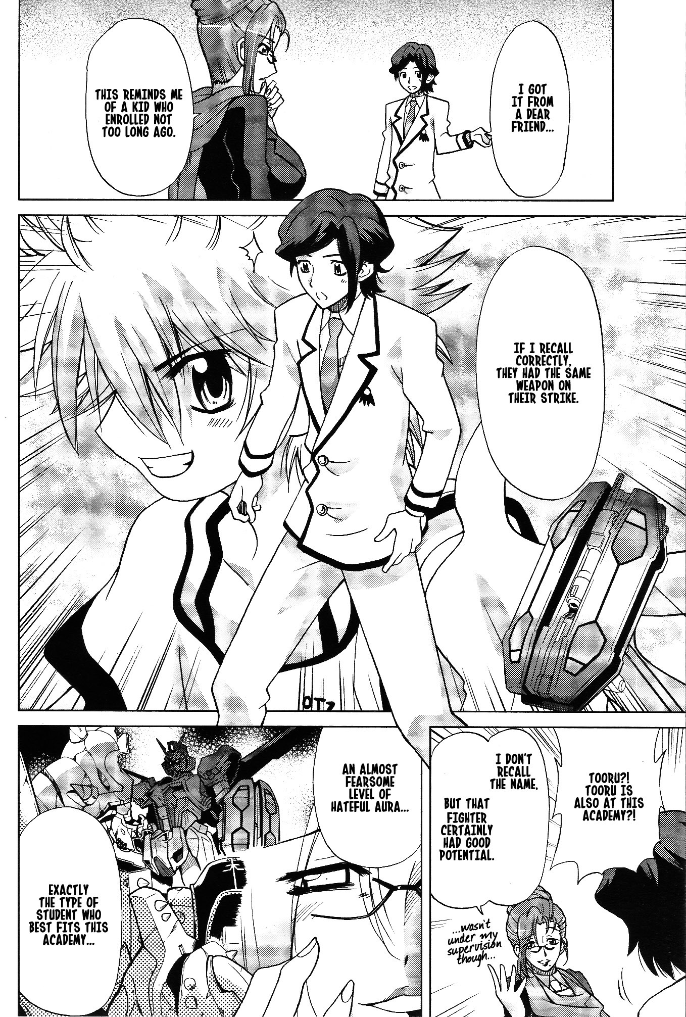 Gundam Build Fighters A Chapter 8 page 9 - Chapter 8: Tooru's Shadow