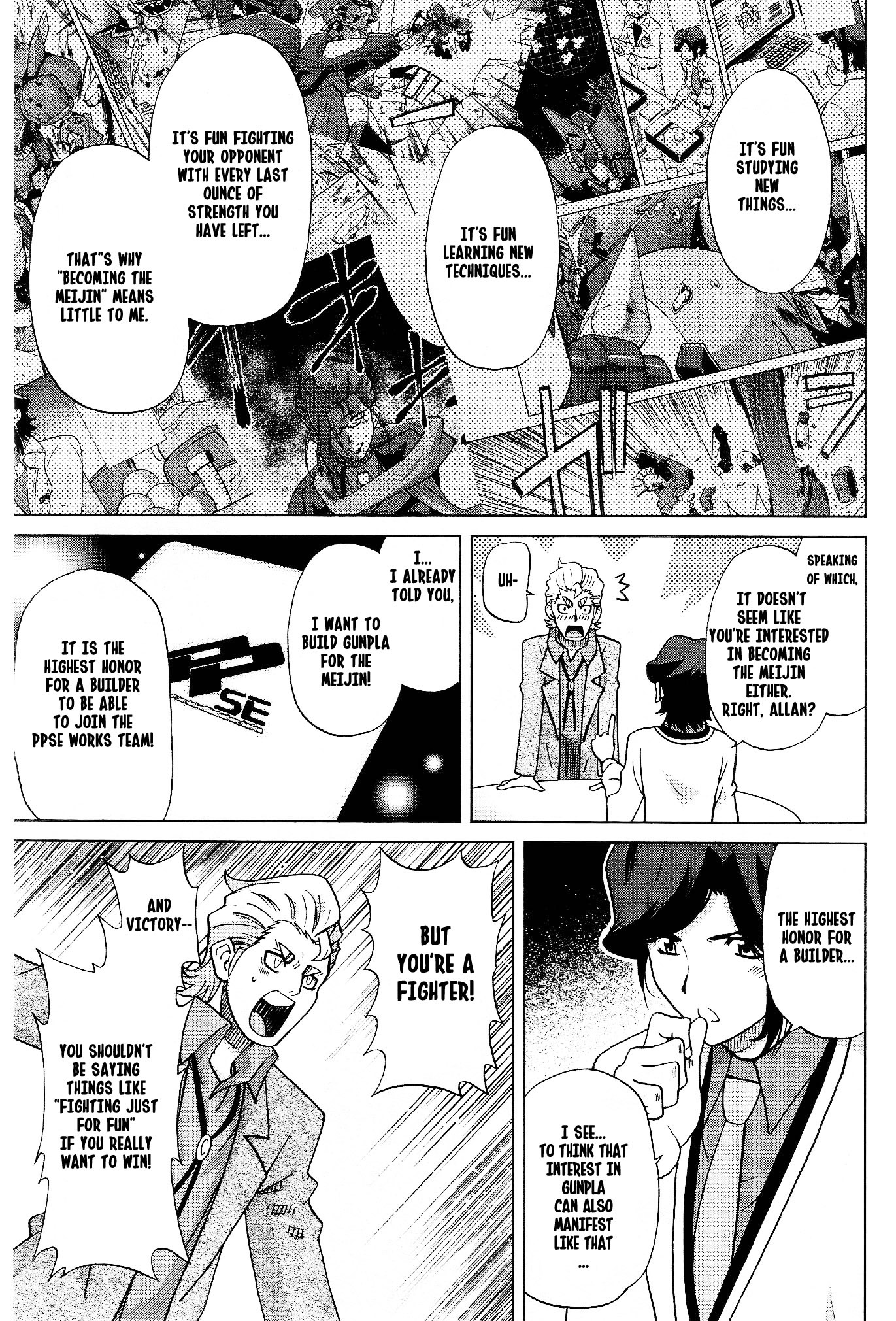 Gundam Build Fighters A Chapter 9 page 11 - Chapter 9: The Meijin's Sucessor