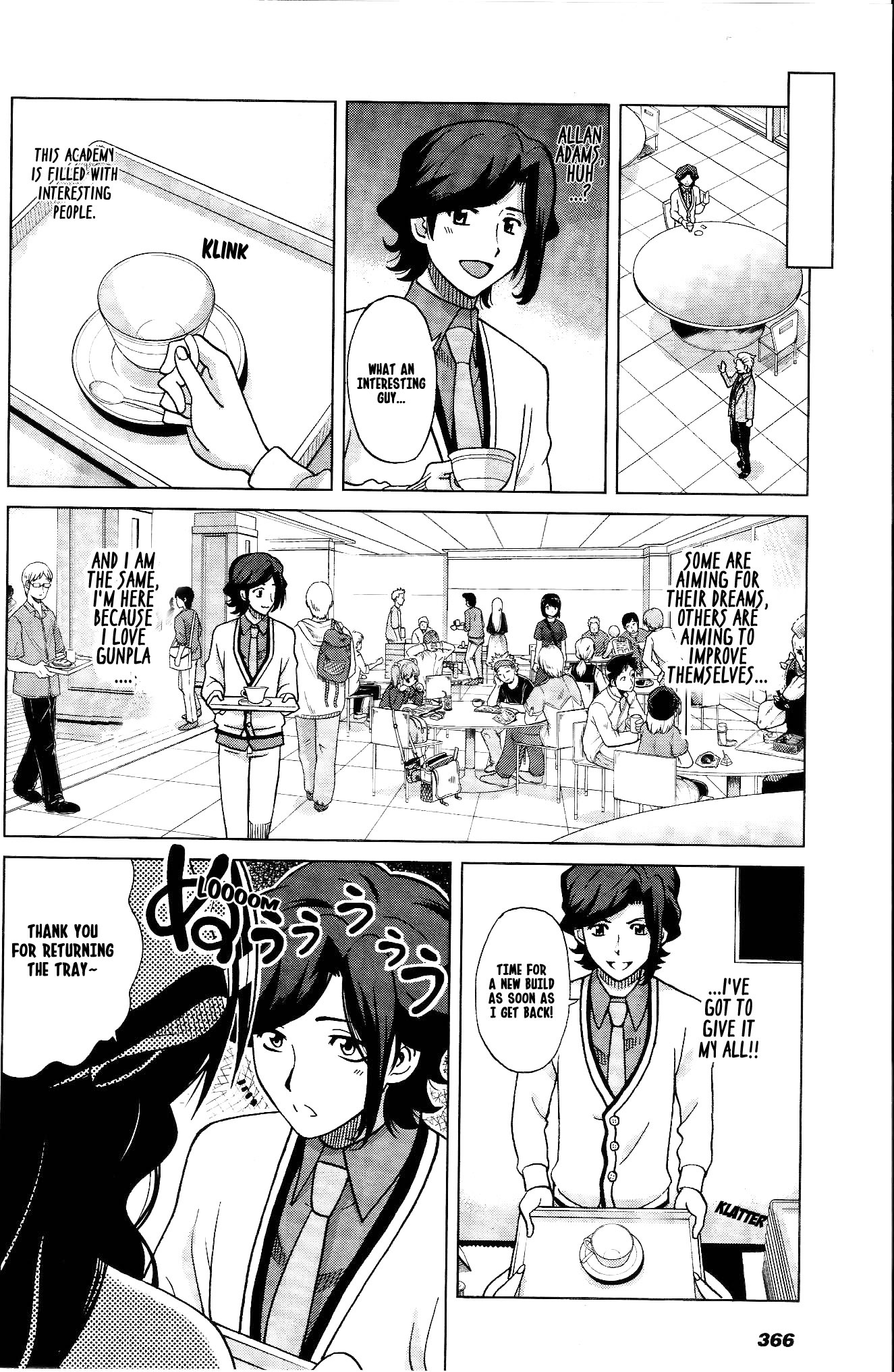 Gundam Build Fighters A Chapter 9 page 14 - Chapter 9: The Meijin's Sucessor
