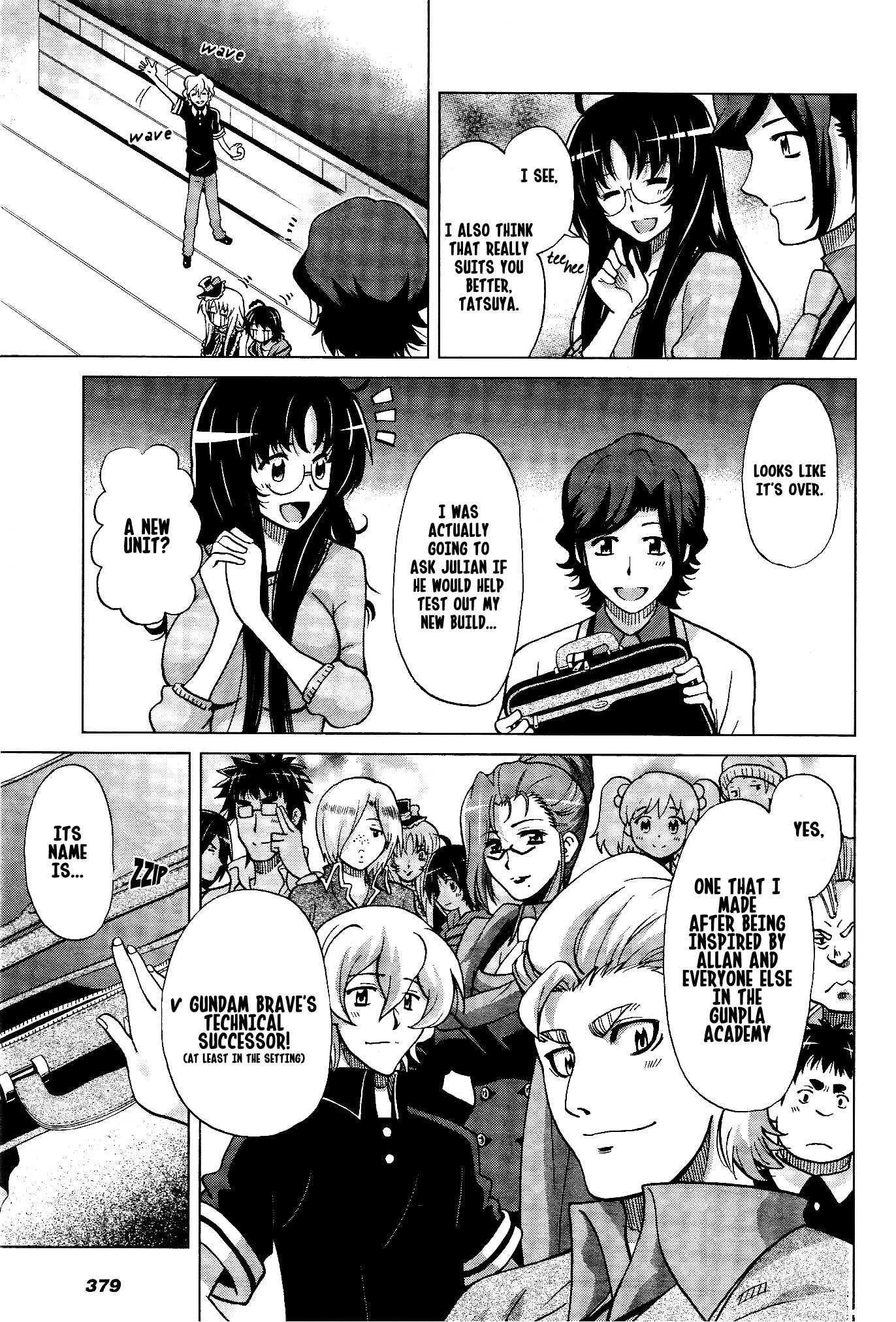 Gundam Build Fighters A Chapter 9 page 26 - Chapter 9: The Meijin's Sucessor