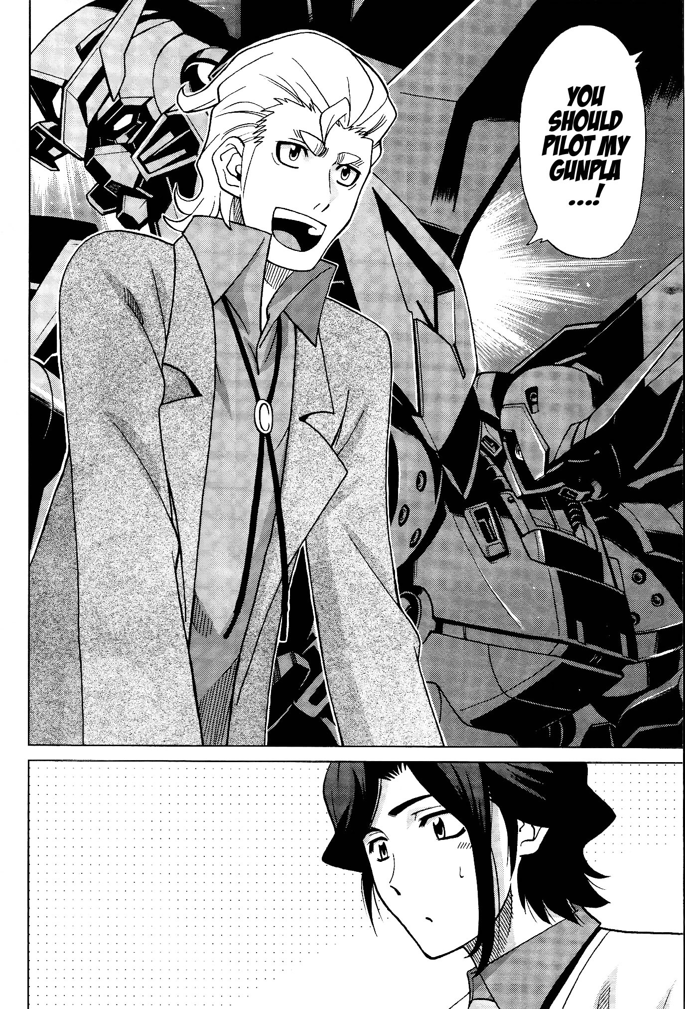 Gundam Build Fighters A Chapter 9 page 4 - Chapter 9: The Meijin's Sucessor