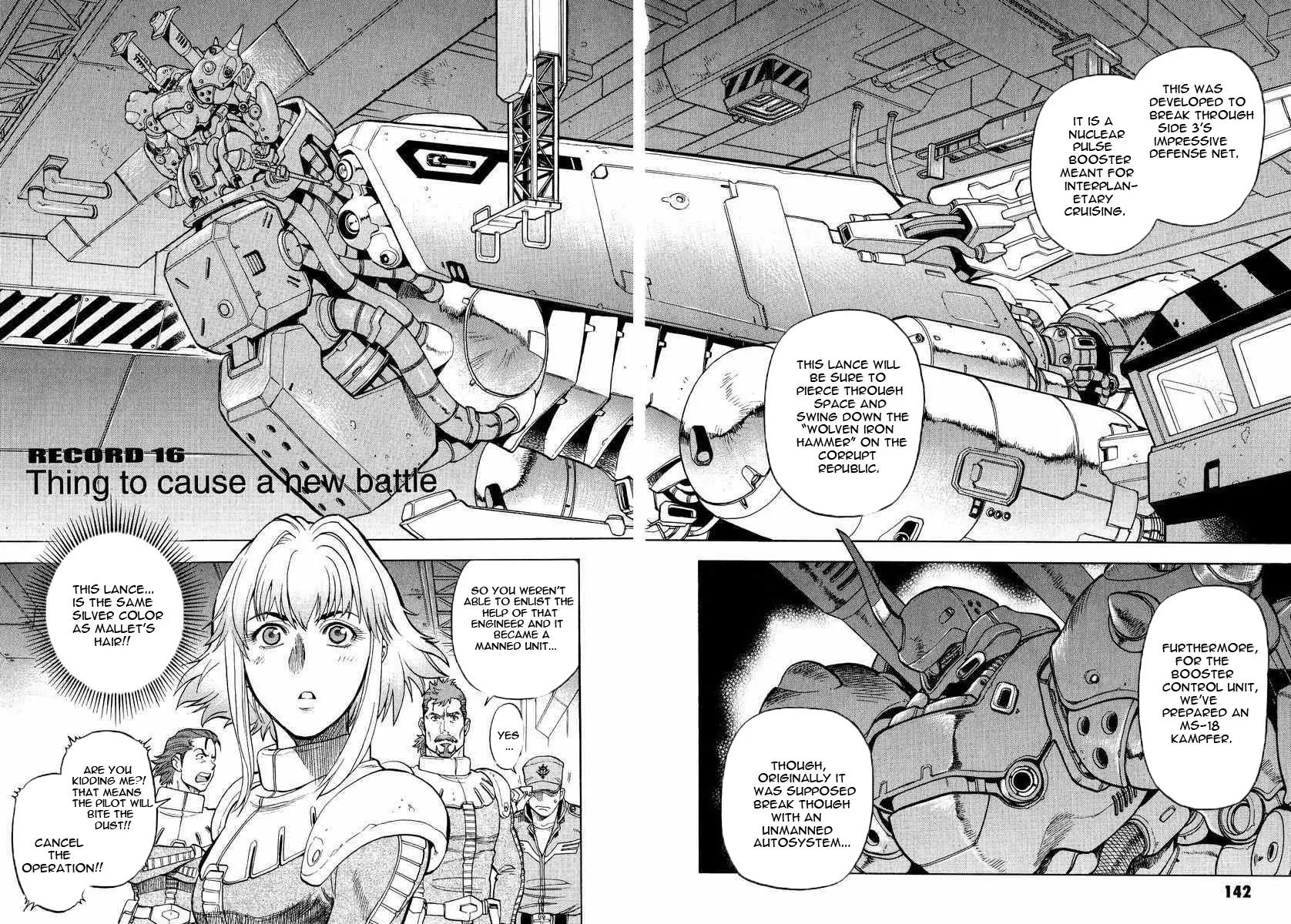 Gundam Legacy Chapter 13.17 page 134 - Chapter 13-17: Volume 3 [End]