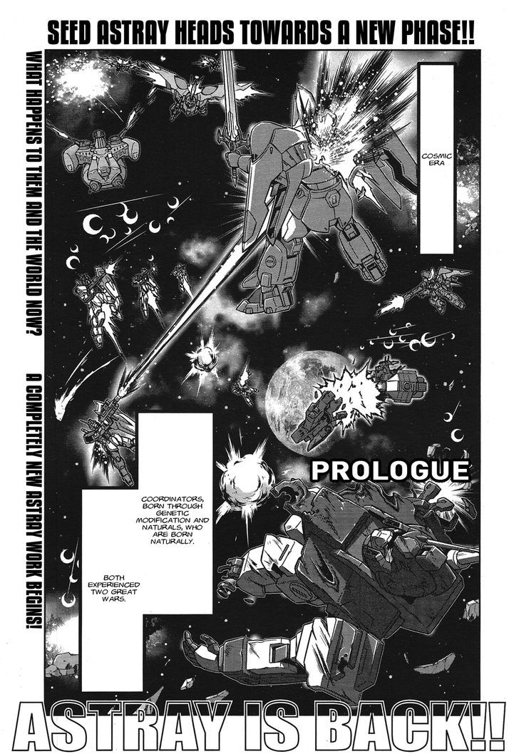 Gundam Seed Astray - Tenkuu no Seijo Chapter 0 page 1 - Chapter 0 : Prologue