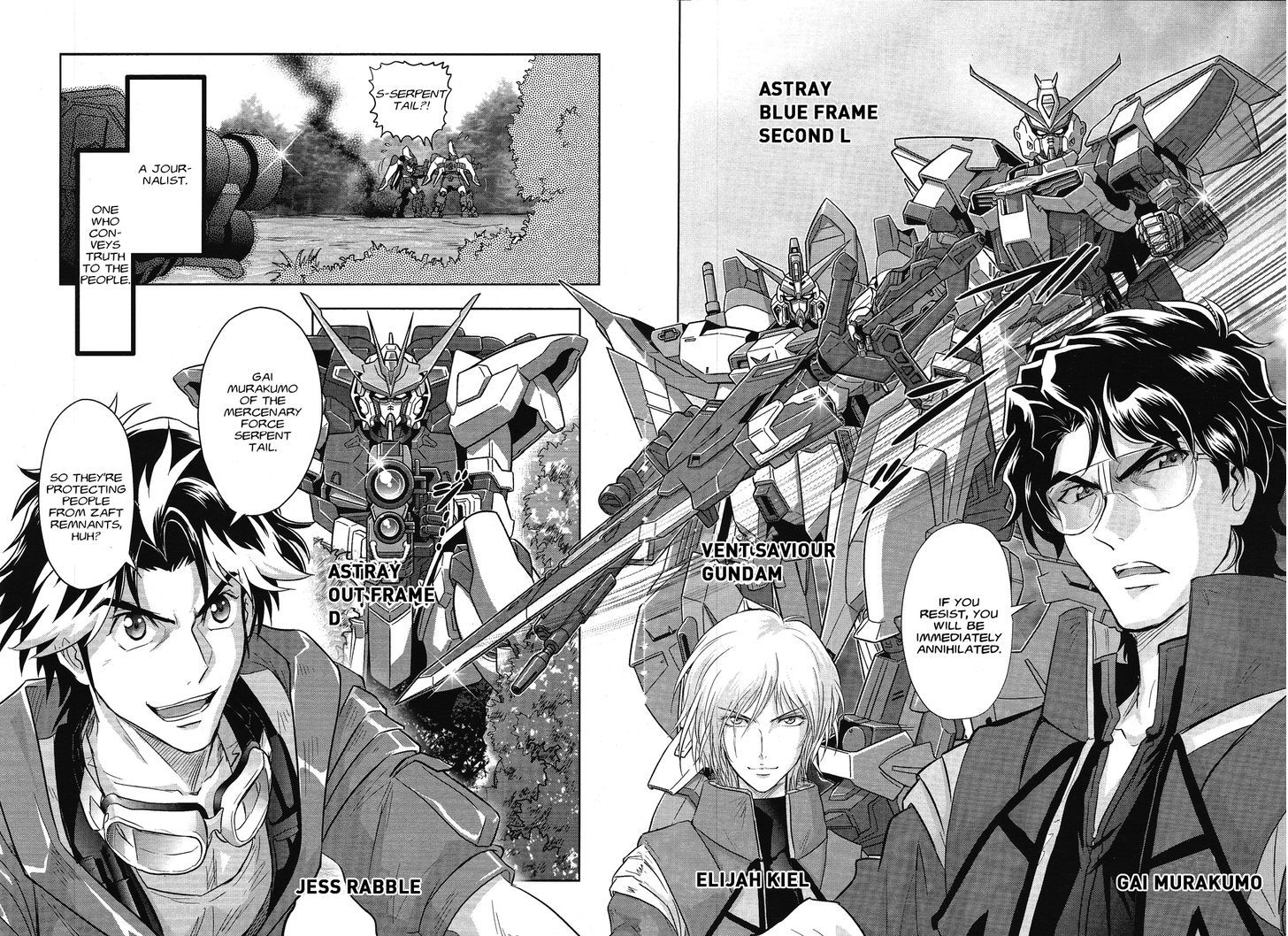 Gundam Seed Astray - Tenkuu no Seijo Chapter 0 page 7 - Chapter 0 : Prologue