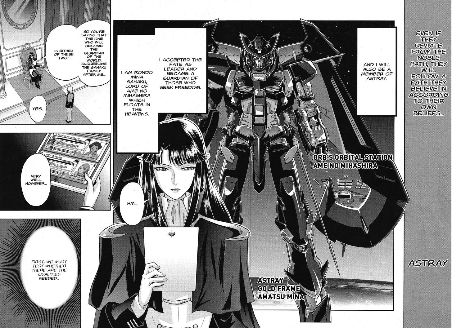 Gundam Seed Astray - Tenkuu no Seijo Chapter 0 page 8 - Chapter 0 : Prologue