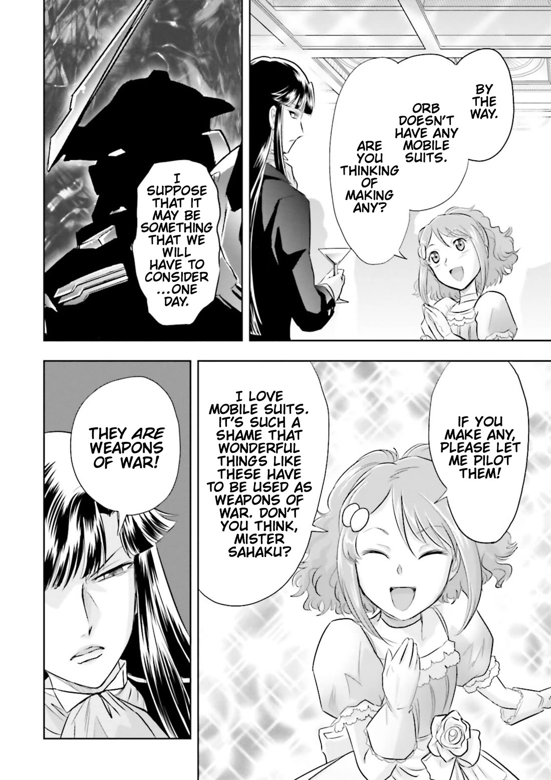 Gundam Seed Astray - Tenkuu no Seijo Chapter 1 page 14 - Chapter 1: Encounter 1: Departure