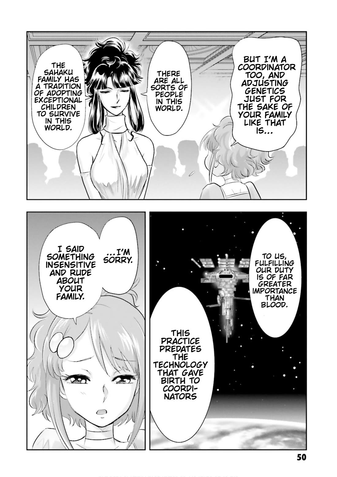 Gundam Seed Astray - Tenkuu no Seijo Chapter 1 page 24 - Chapter 1: Encounter 1: Departure