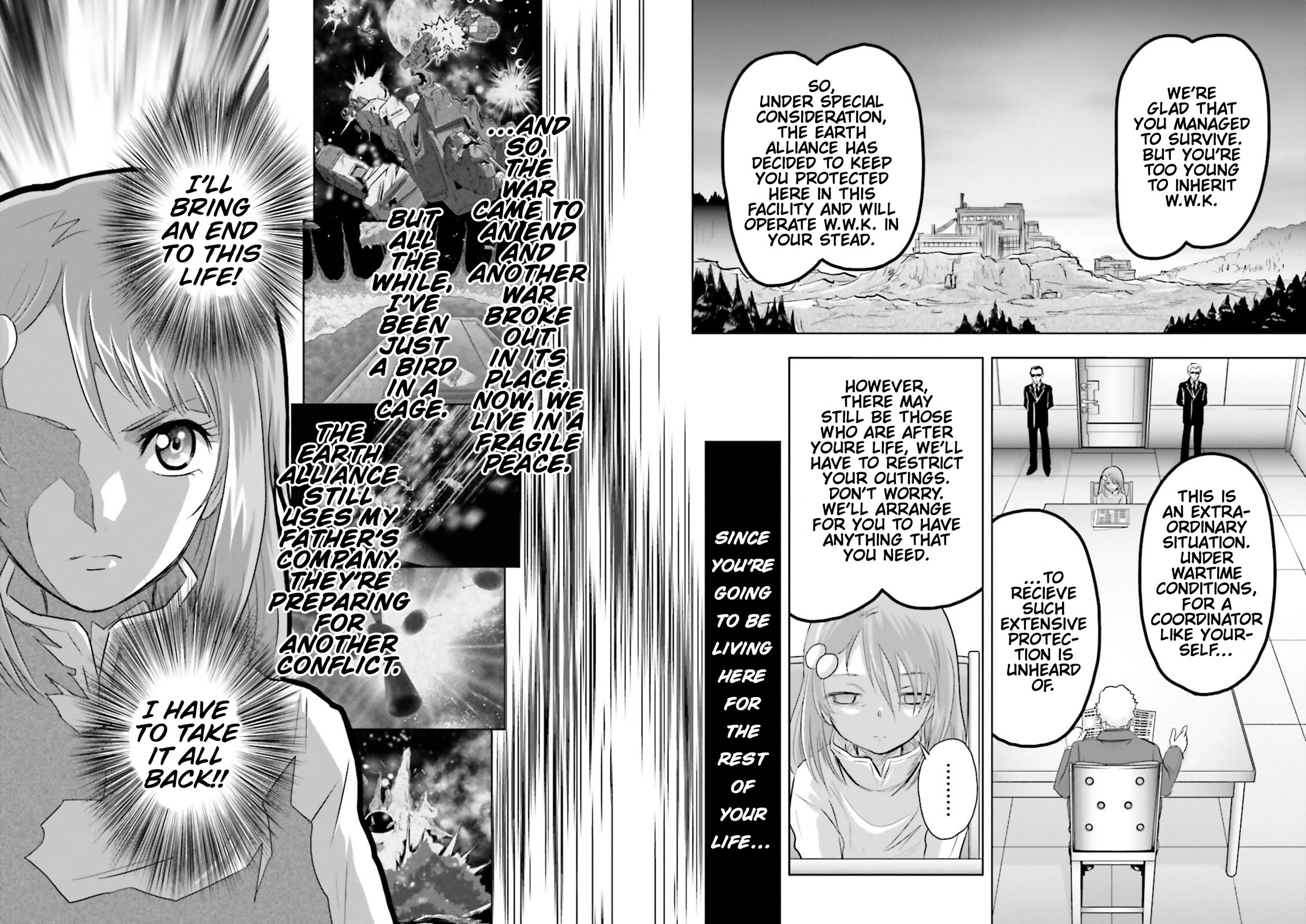 Gundam Seed Astray - Tenkuu no Seijo Chapter 1 page 29 - Chapter 1: Encounter 1: Departure