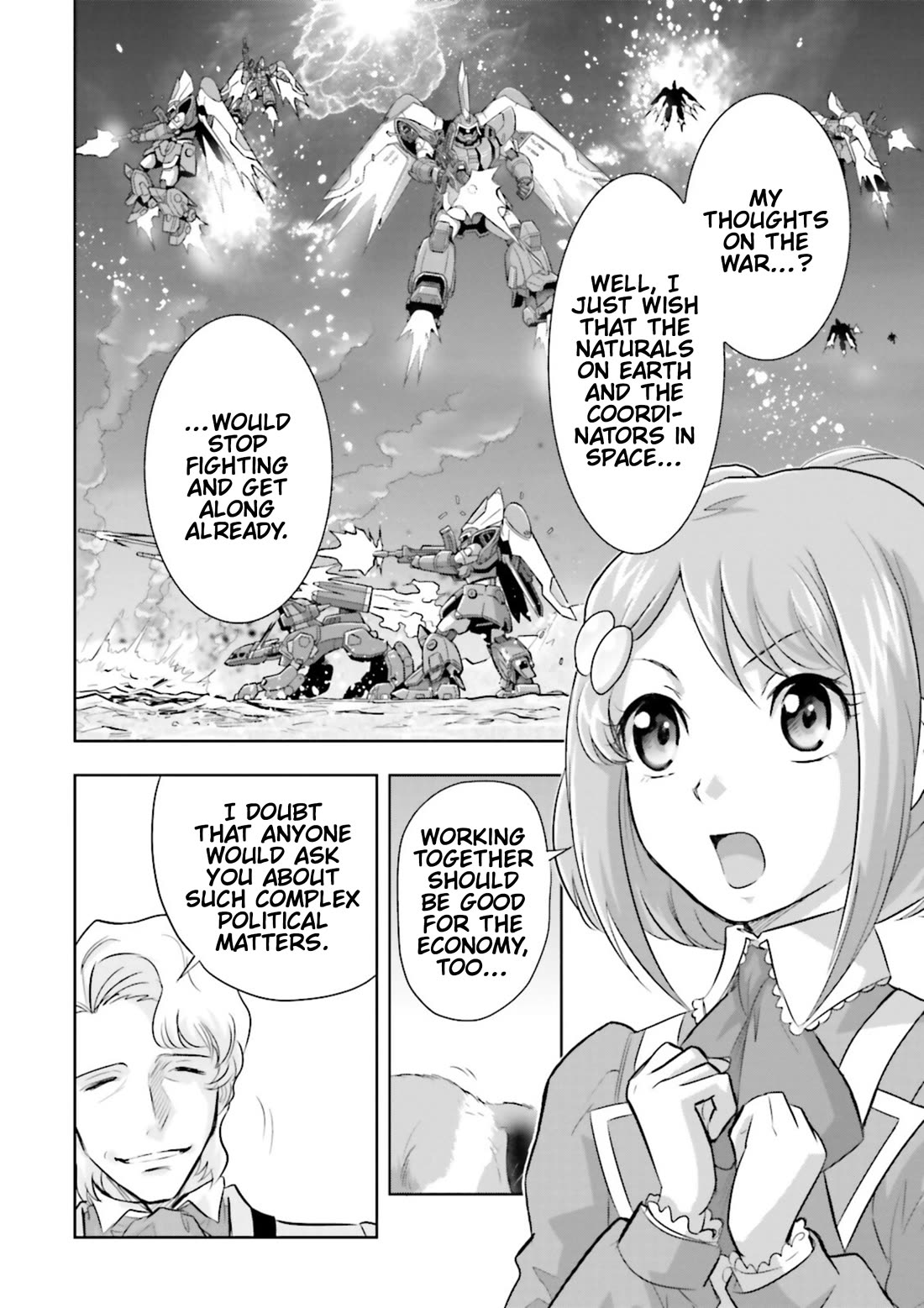 Gundam Seed Astray - Tenkuu no Seijo Chapter 1 page 9 - Chapter 1: Encounter 1: Departure