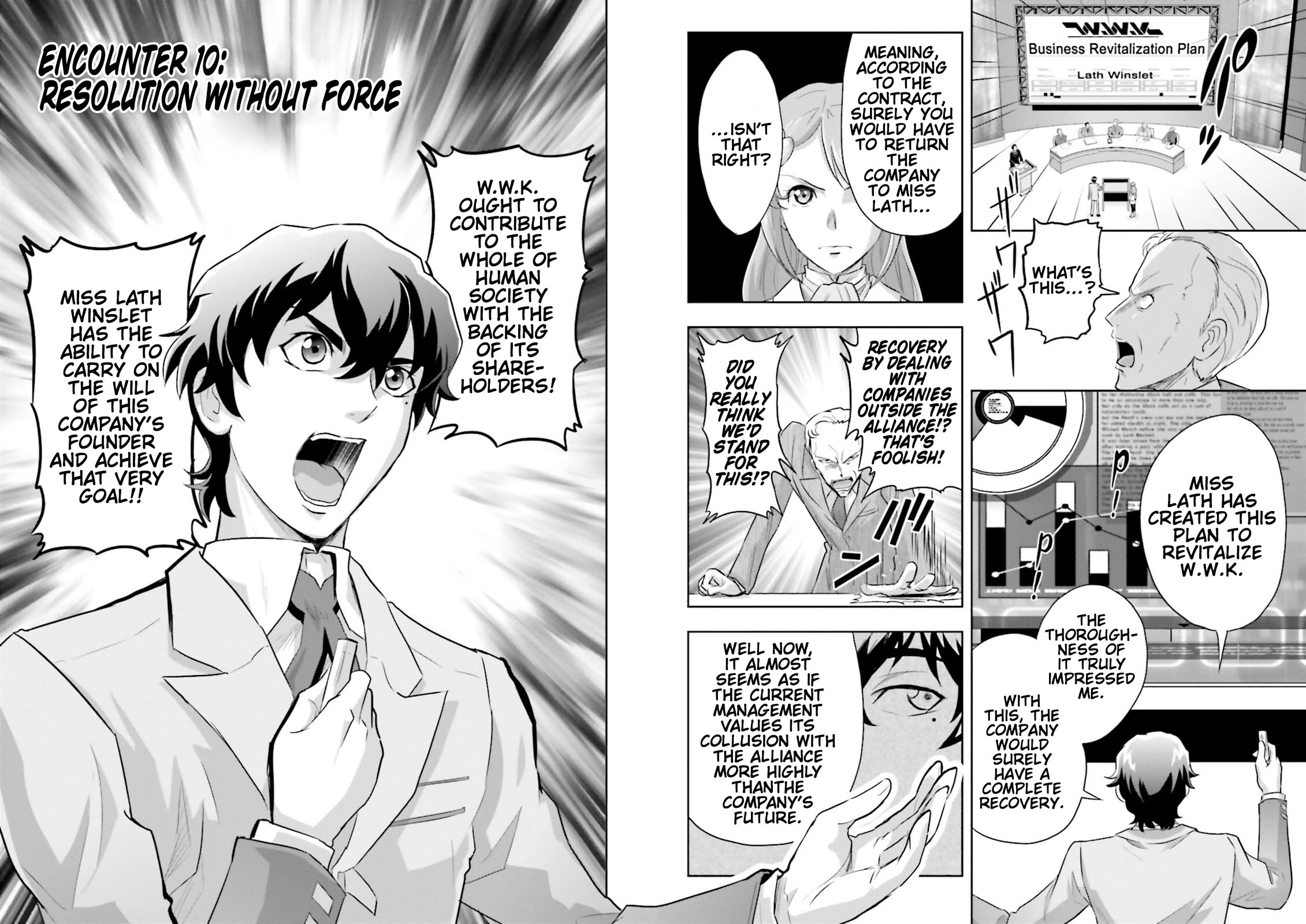 Gundam Seed Astray - Tenkuu no Seijo Chapter 10 page 2 - Chapter 10: Encounter 10: Resolution Without Force