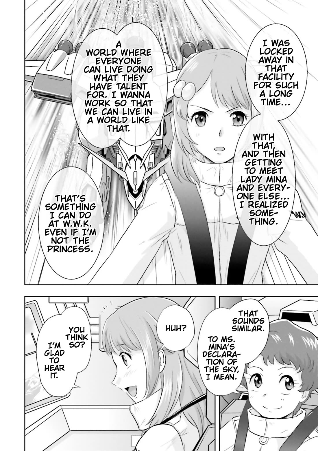 Gundam Seed Astray - Tenkuu no Seijo Chapter 11 page 14 - Chapter 11: Encounter 11: Individual Choices