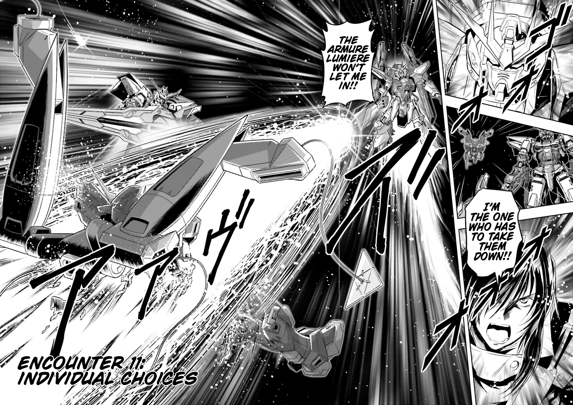 Gundam Seed Astray - Tenkuu no Seijo Chapter 11 page 2 - Chapter 11: Encounter 11: Individual Choices