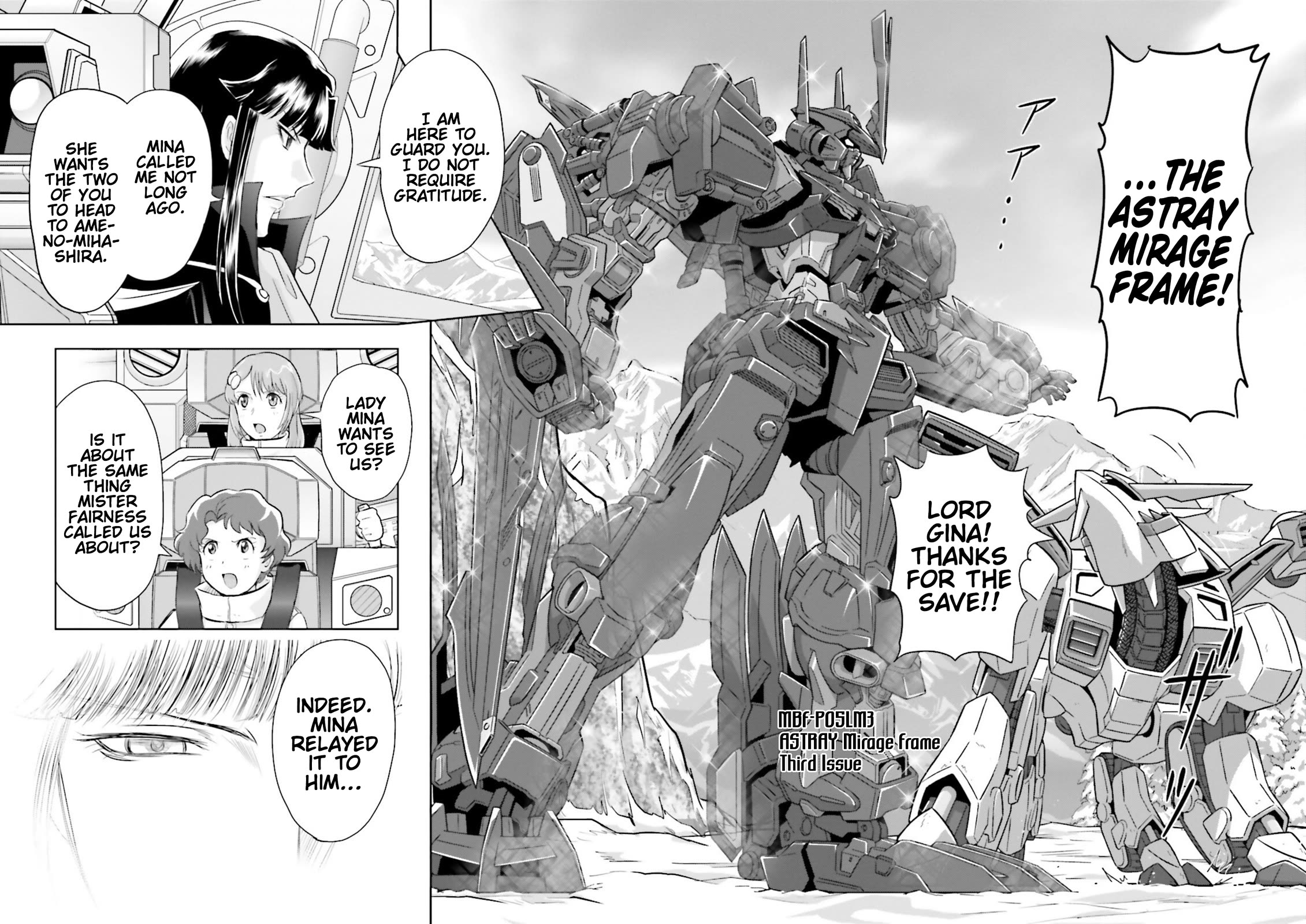 Gundam Seed Astray - Tenkuu no Seijo Chapter 11 page 22 - Chapter 11: Encounter 11: Individual Choices