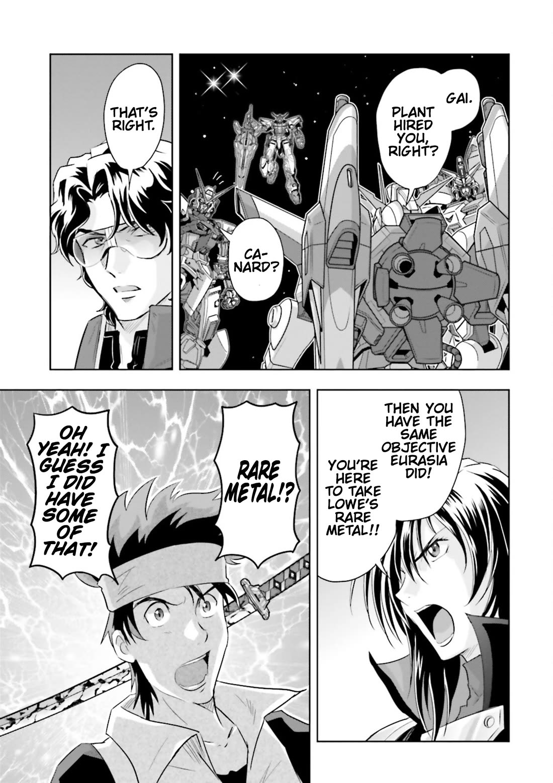 Gundam Seed Astray - Tenkuu no Seijo Chapter 11 page 8 - Chapter 11: Encounter 11: Individual Choices
