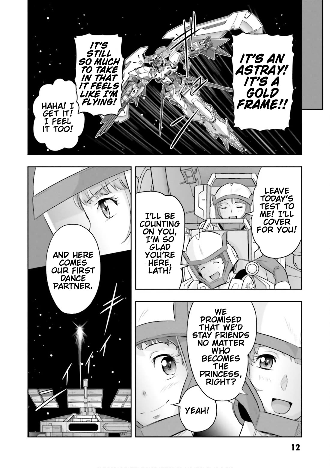 Gundam Seed Astray - Tenkuu no Seijo Chapter 12 page 11 - Chapter 12: Encounter 12: Pure White Amatsu
