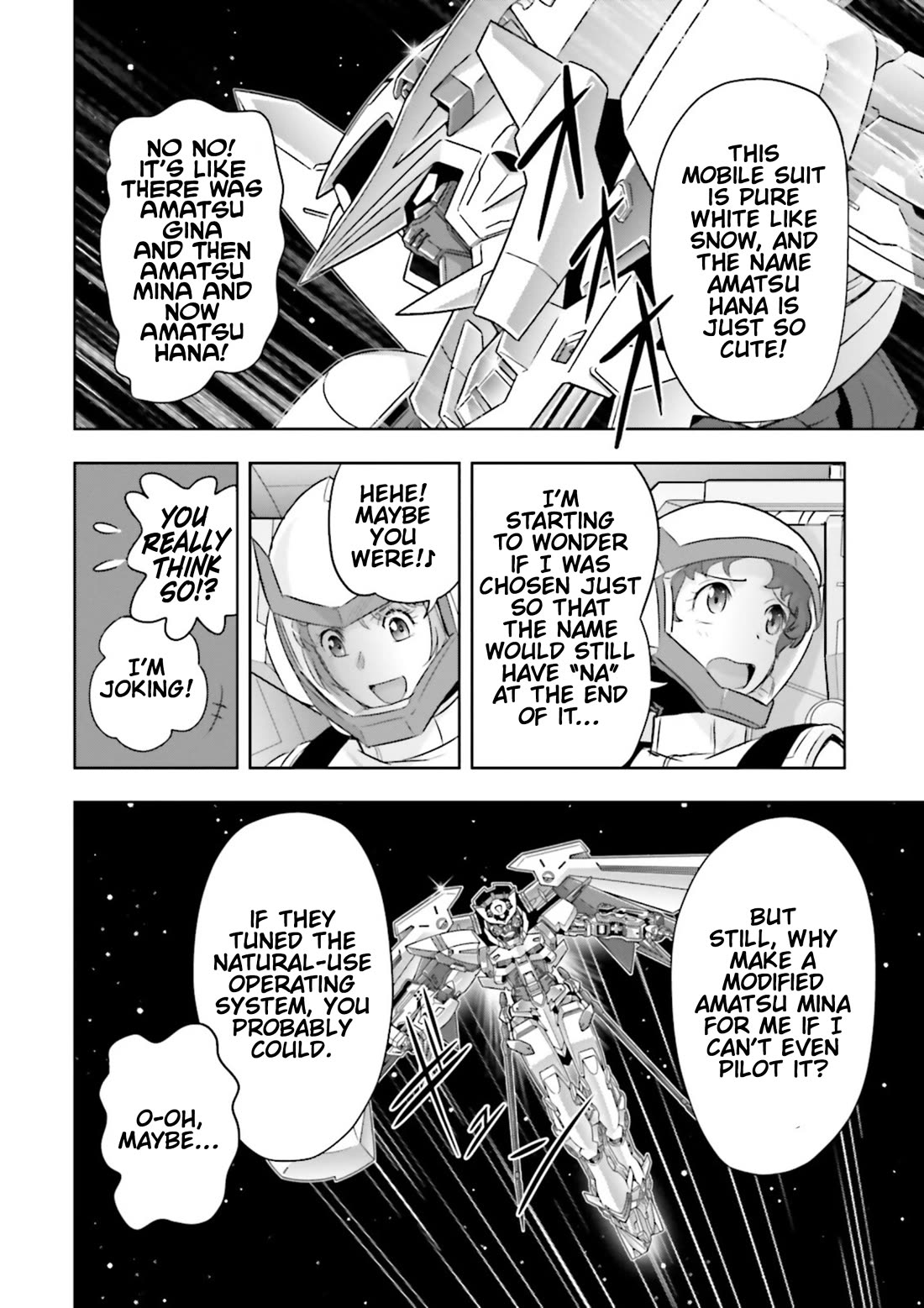 Gundam Seed Astray - Tenkuu no Seijo Chapter 12 page 6 - Chapter 12: Encounter 12: Pure White Amatsu